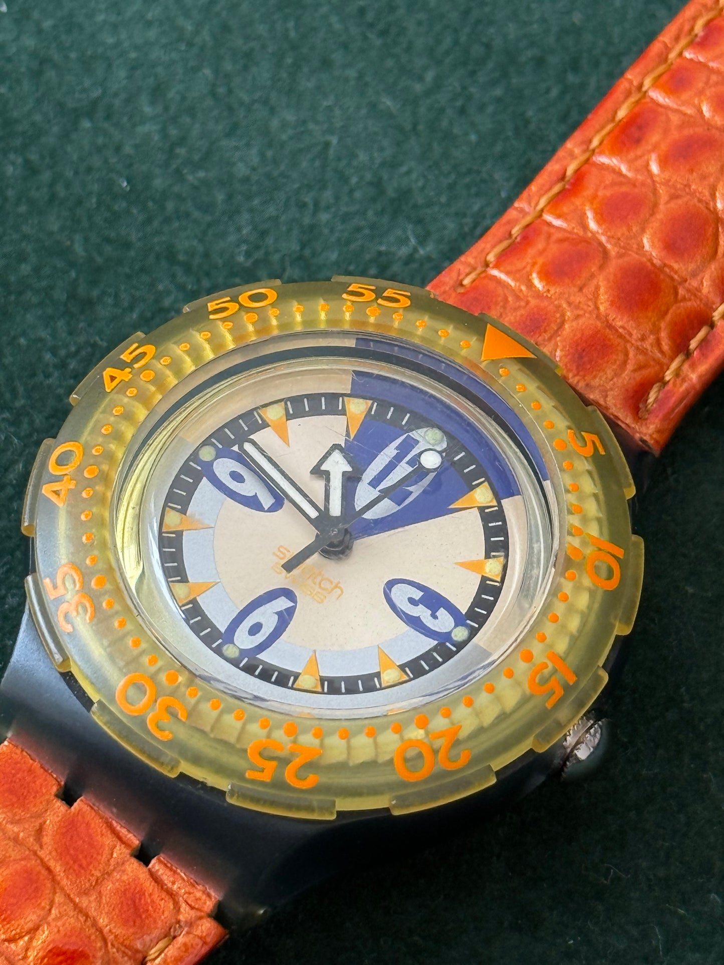 Vintage Swatch Scuba AG 1993 Watch