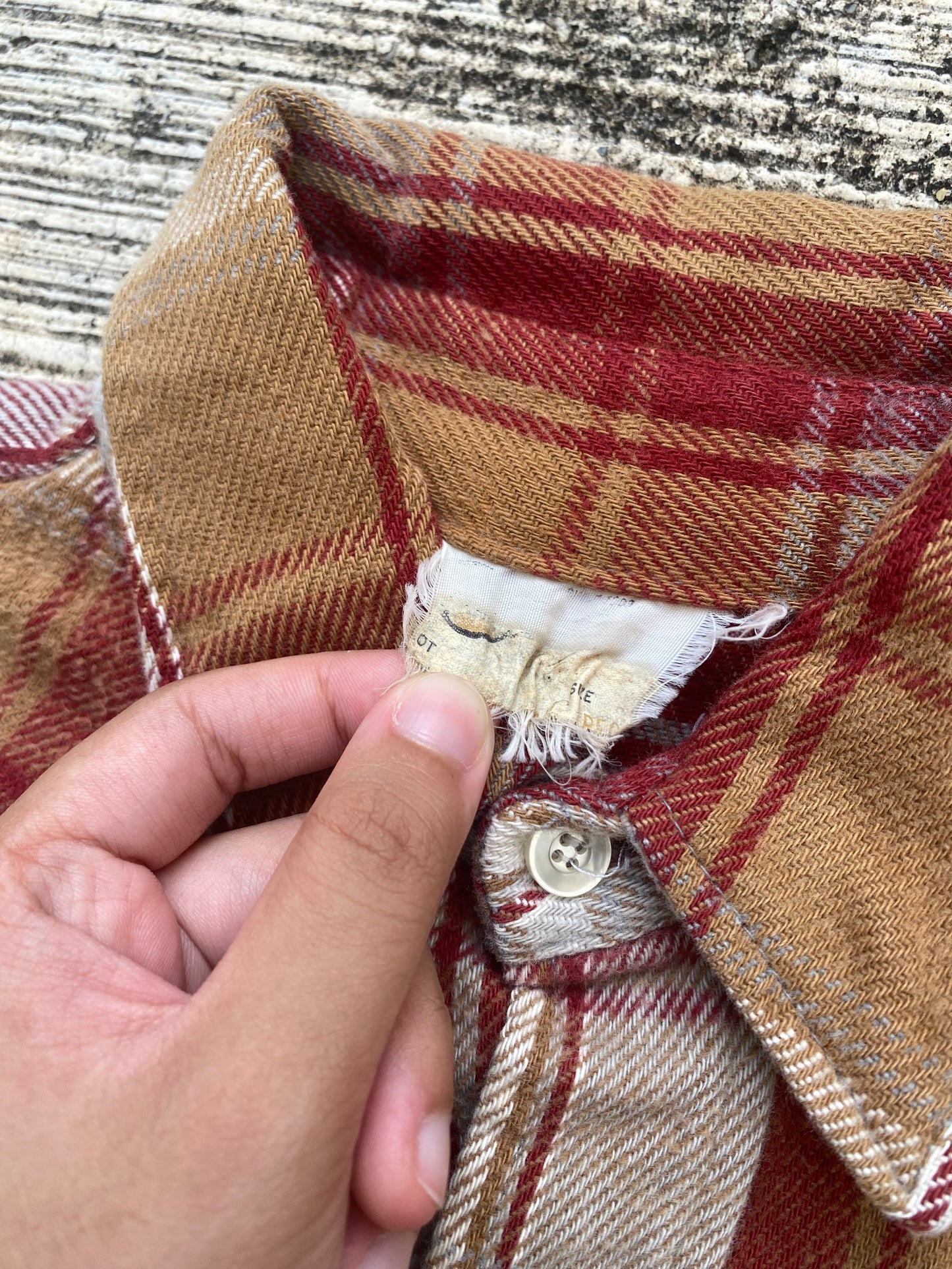 Vintage 1970s-80s Key Western Pearl Snap Flannel Shirt