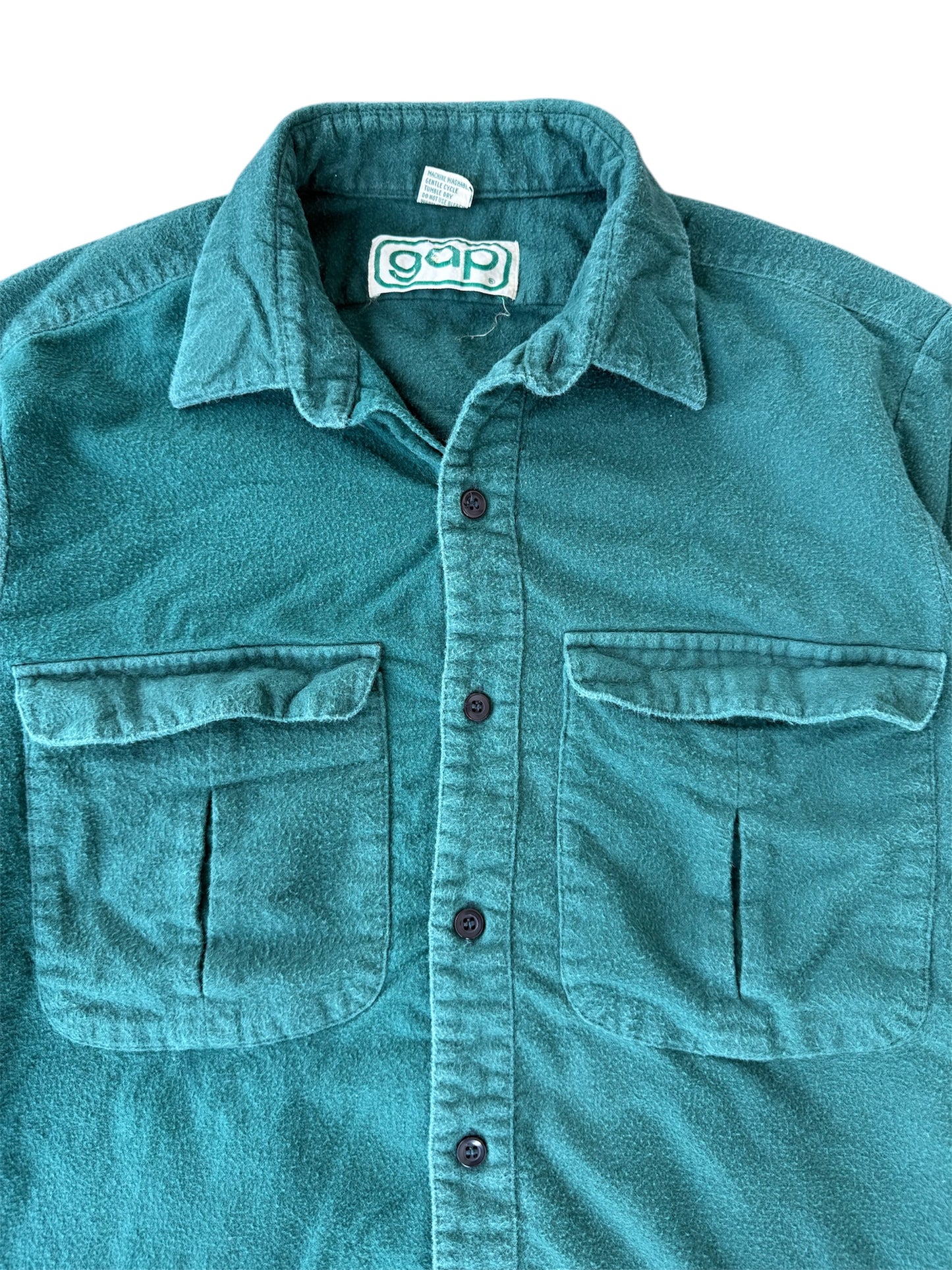 Vintage 1990s GAP Brushed Cotton Work Shirt