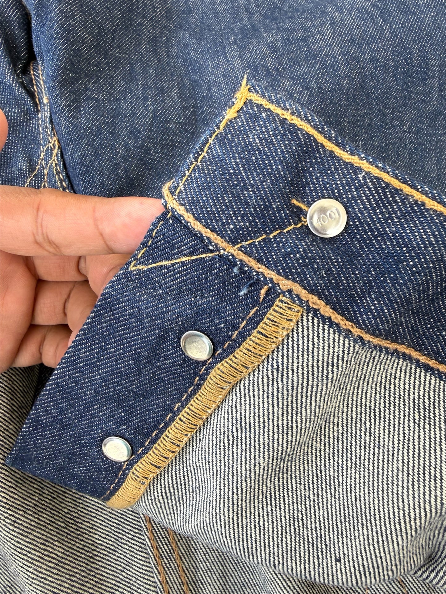 Levi’s 501XX Rigid Denim Jeans Deadstock Oversized