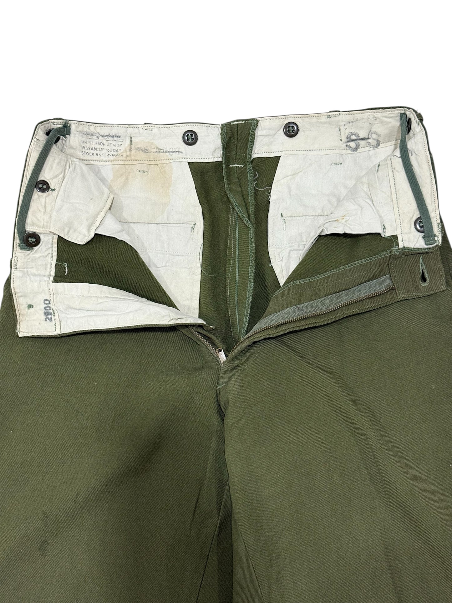 Vintage 1950s U.S. Work Utility Trousers