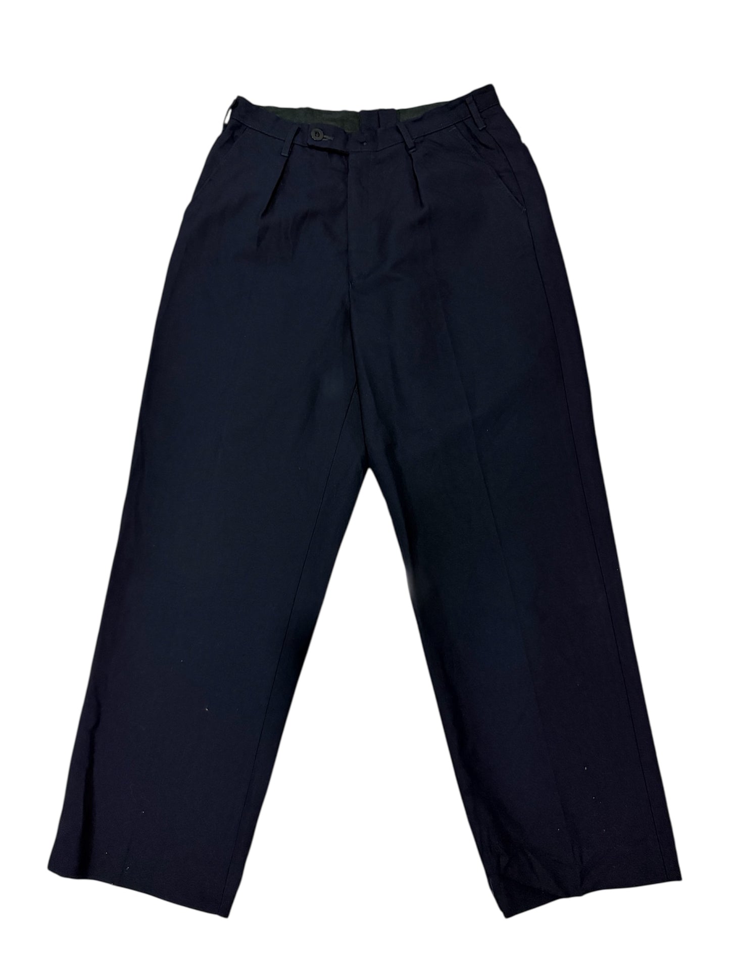 Vintage 1960s-70s Swedish Wool-Blend Uniform Trousers