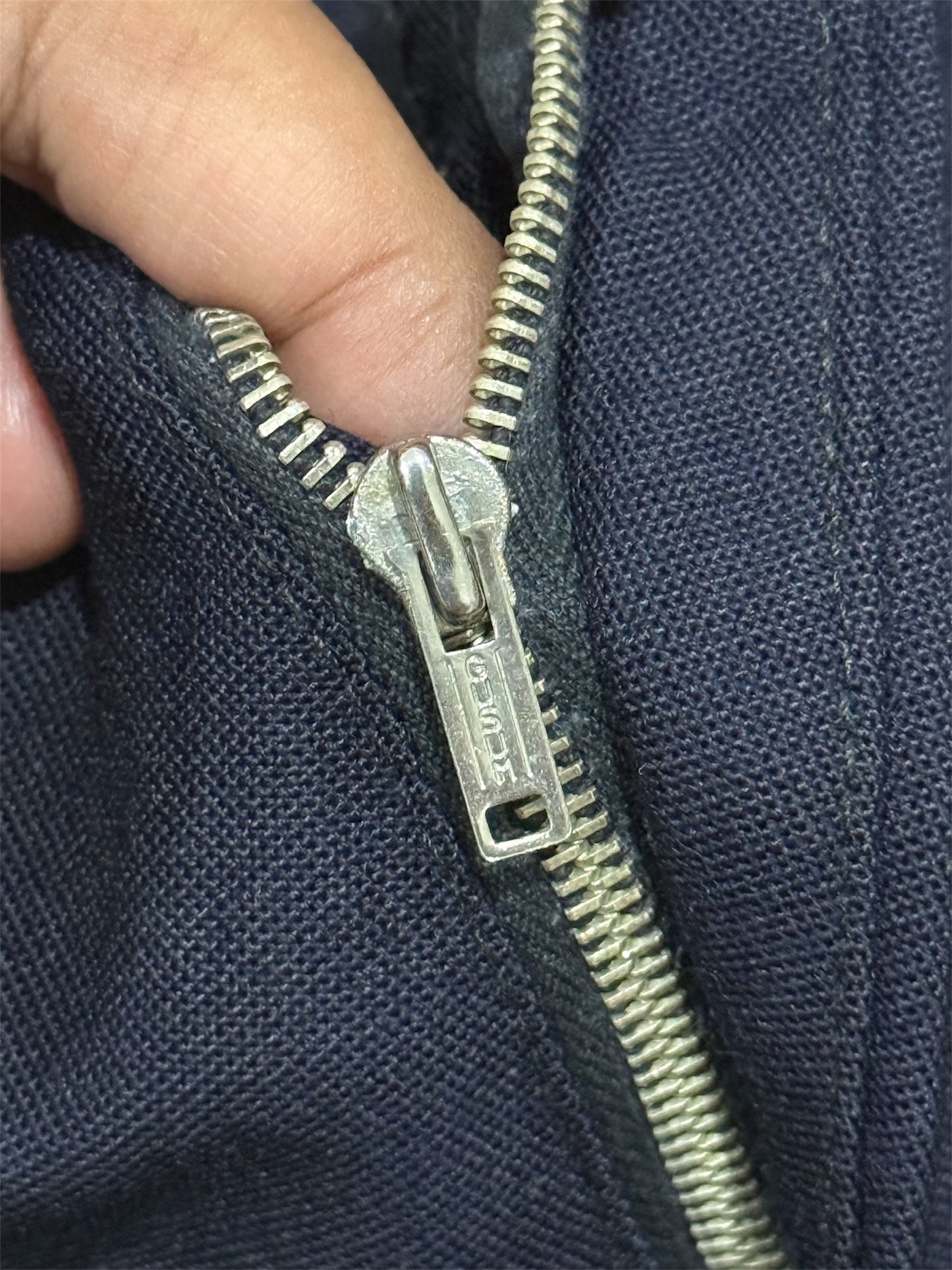 Vintage 1960s-70s Swedish Wool-Blend Uniform Trousers