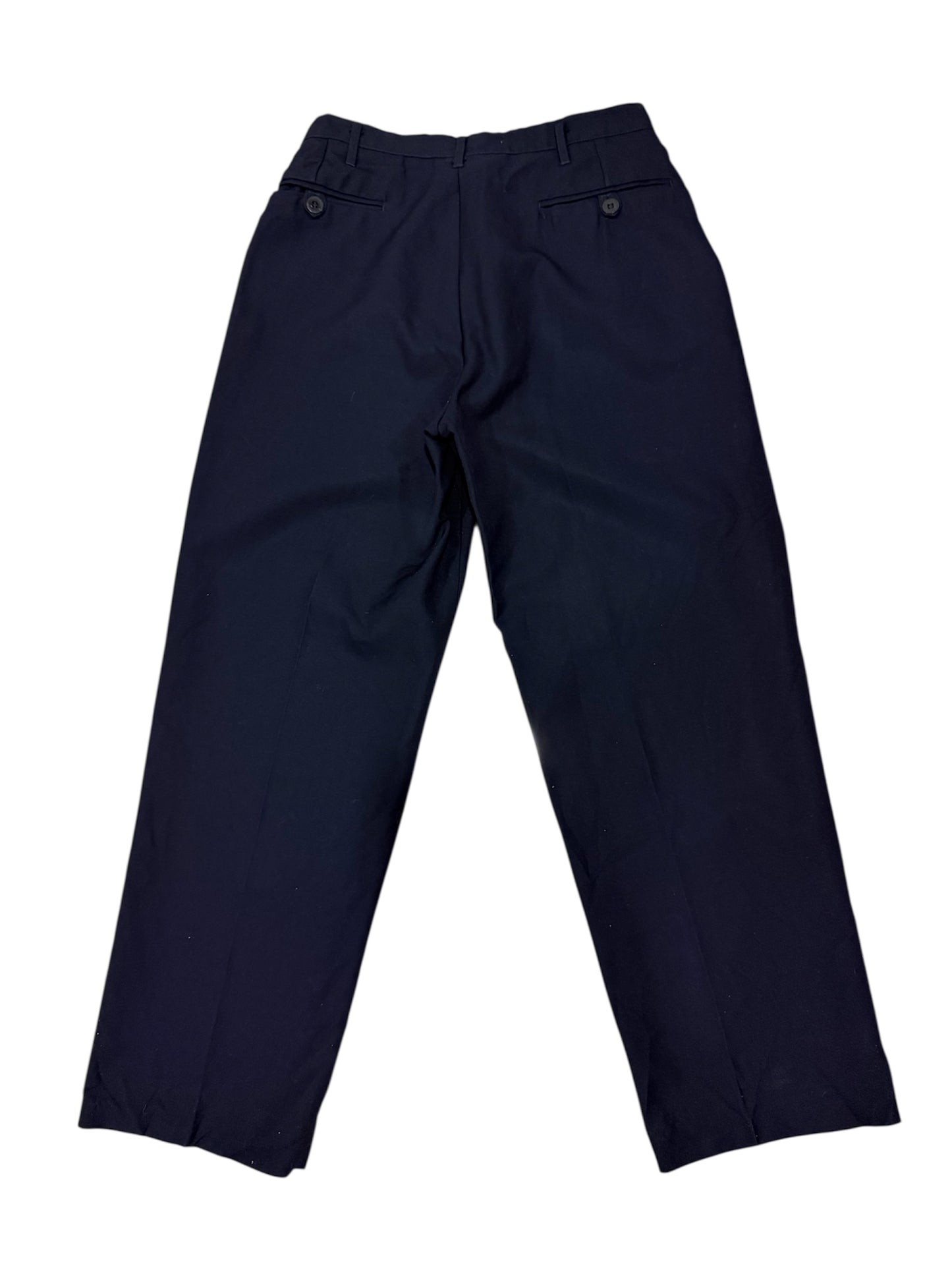 Vintage 1960s-70s Swedish Wool-Blend Uniform Trousers