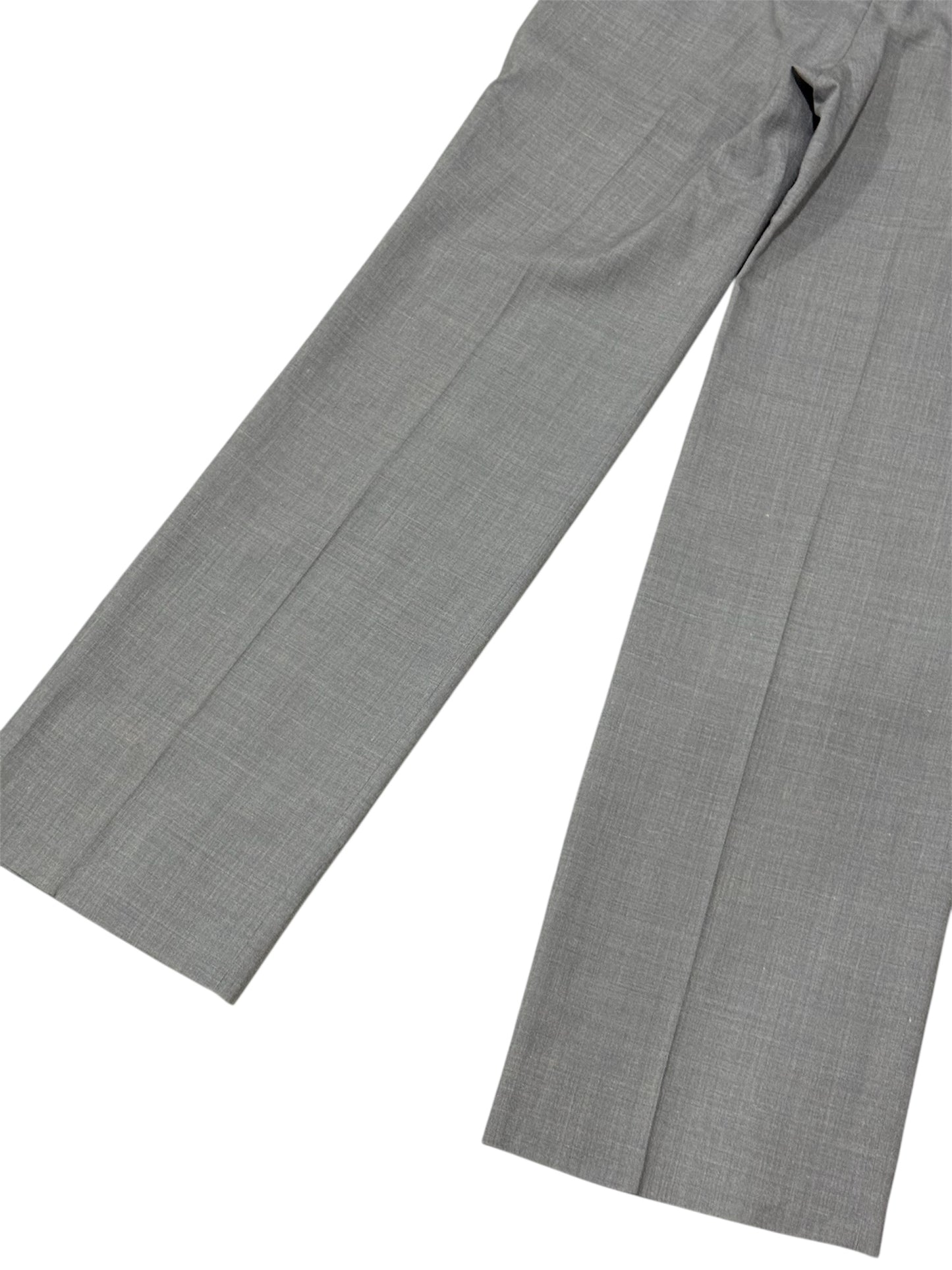 Vintage 1960s-70s European Wool–Linen Tailored Slacks