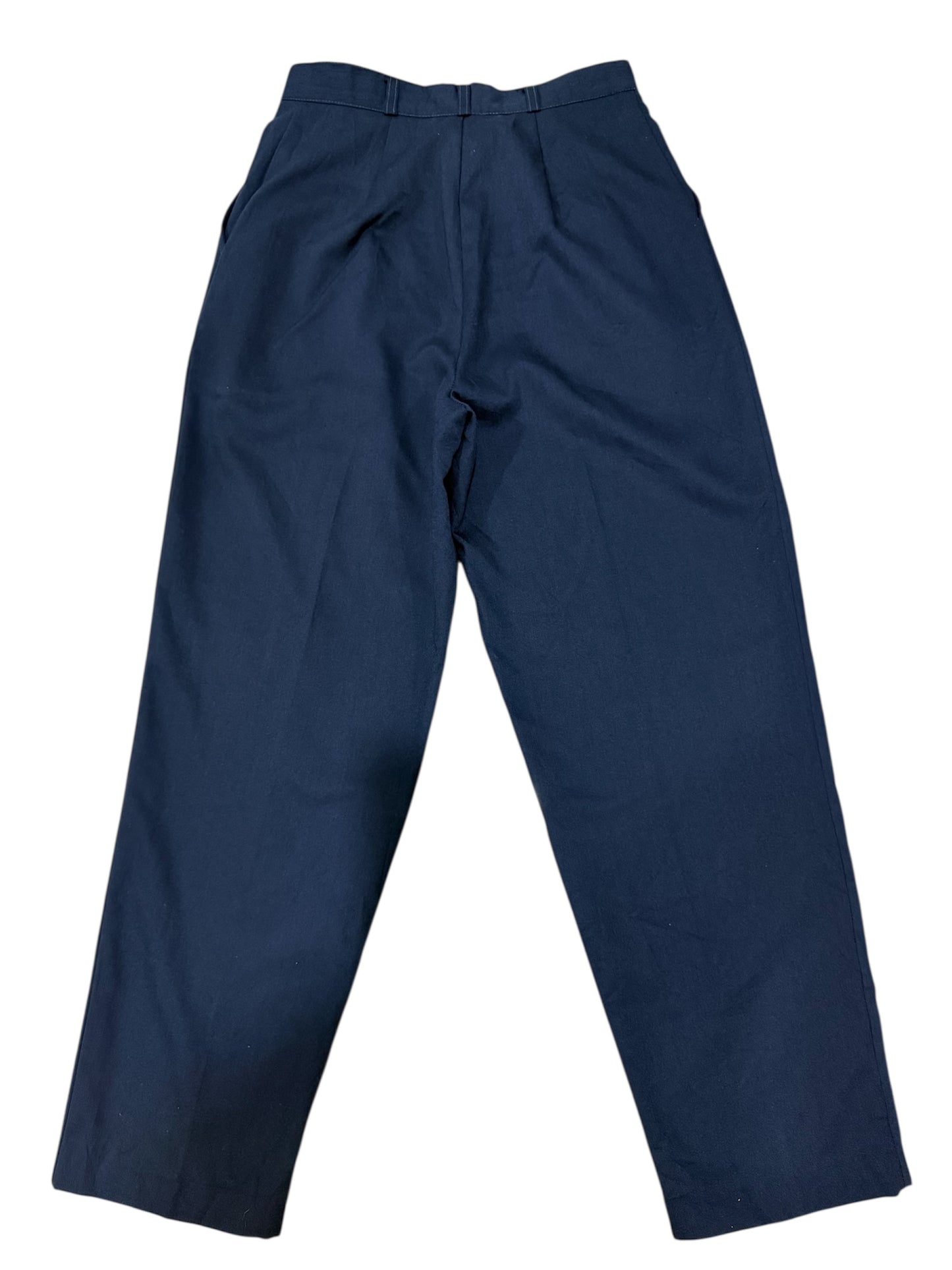 Vintage 1980s Worthington Women’s Pleated Navy Slacks