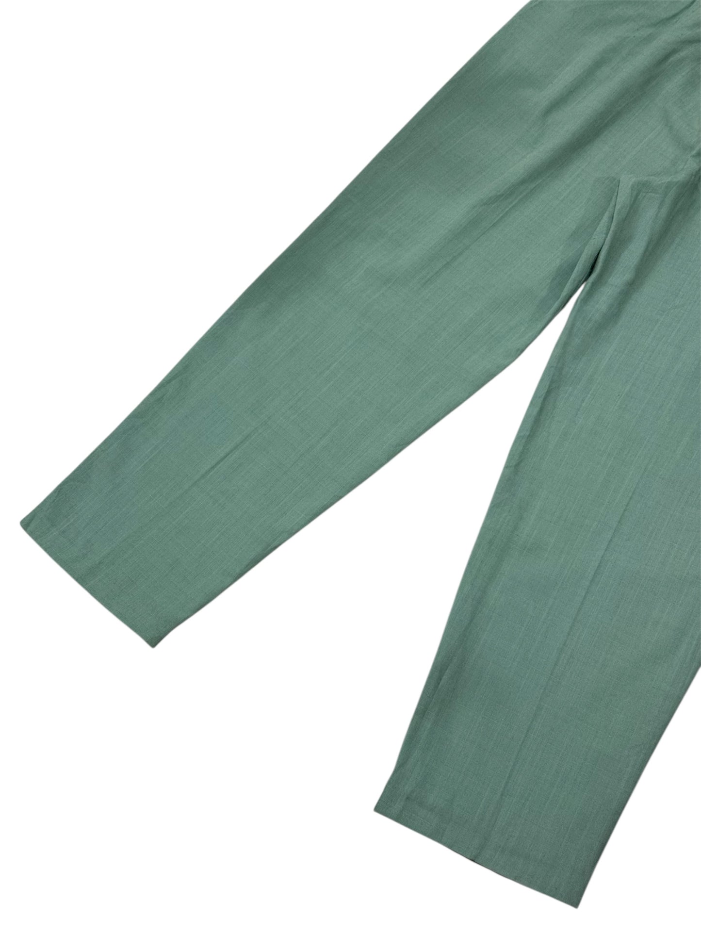 Vintage 1980s I.C. Isaacs Women’s Sage Pleated Slacks