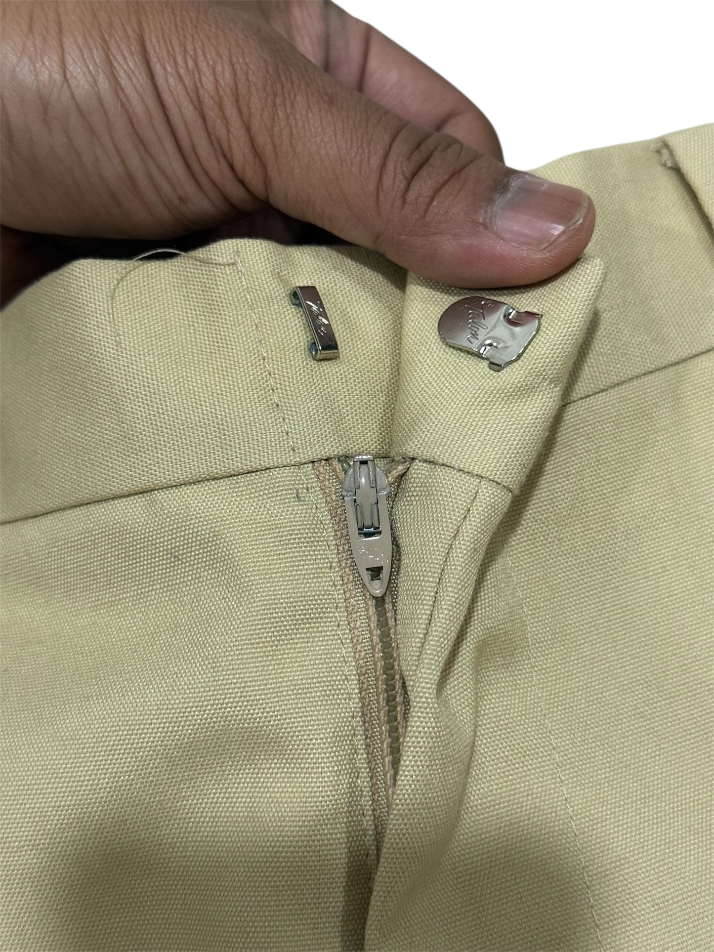 Vintage 1970s JoS. A. Bank Permanent Press Khaki Slacks