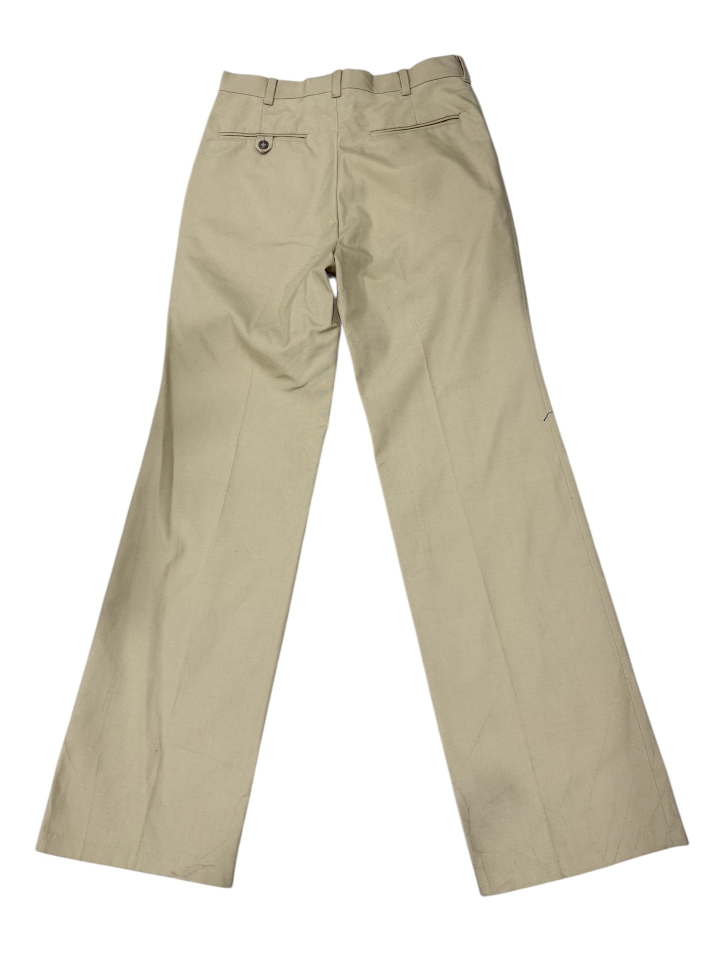 Vintage 1970s JoS. A. Bank Permanent Press Khaki Slacks