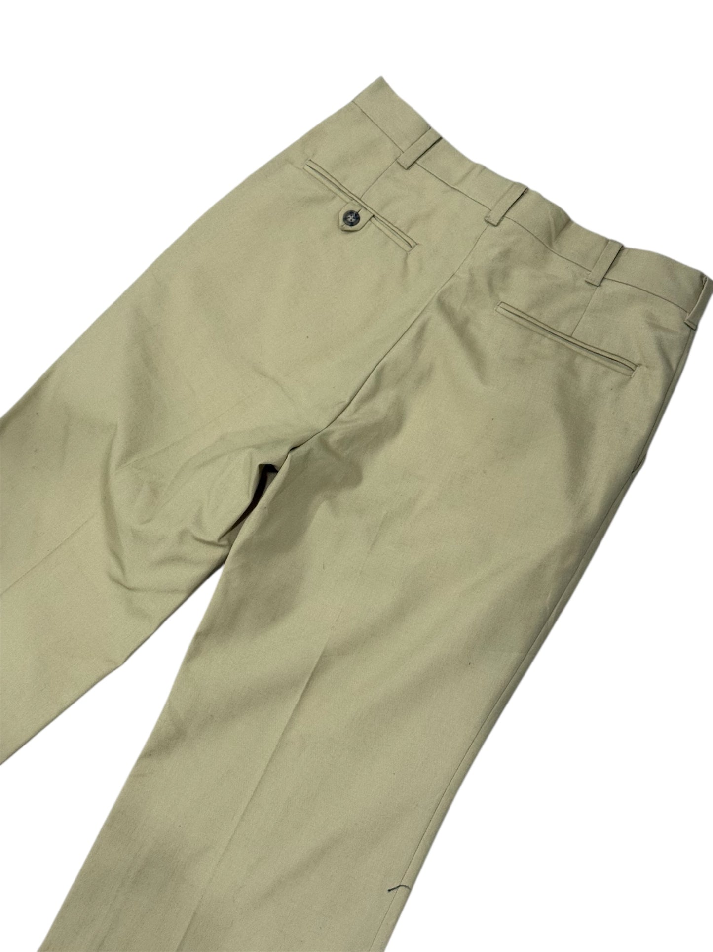 Vintage 1970s JoS. A. Bank Permanent Press Khaki Slacks