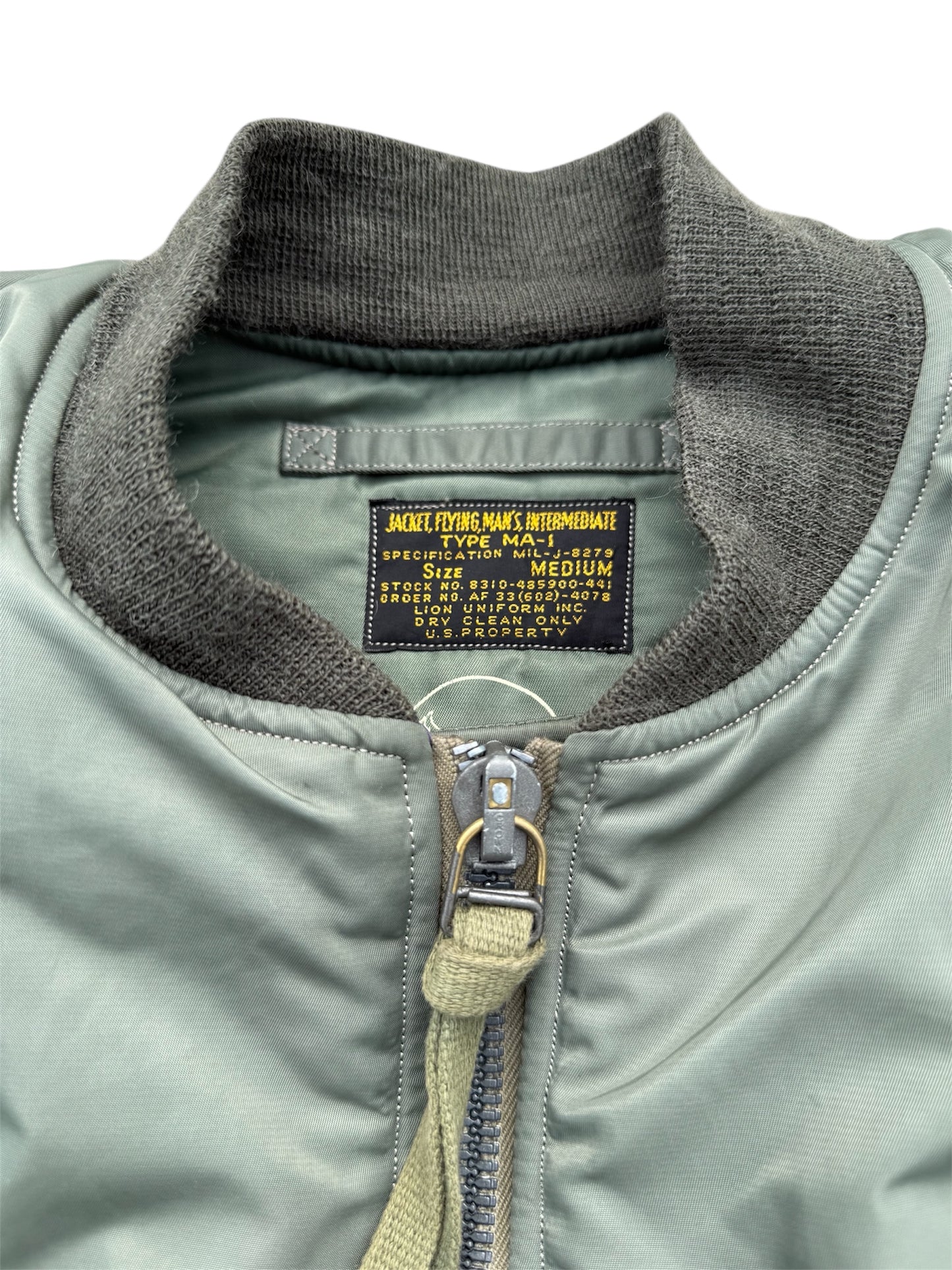 Buzz Rickson’s Flight Jacket Type MA-1 (LION Uniform Inc. Japan)