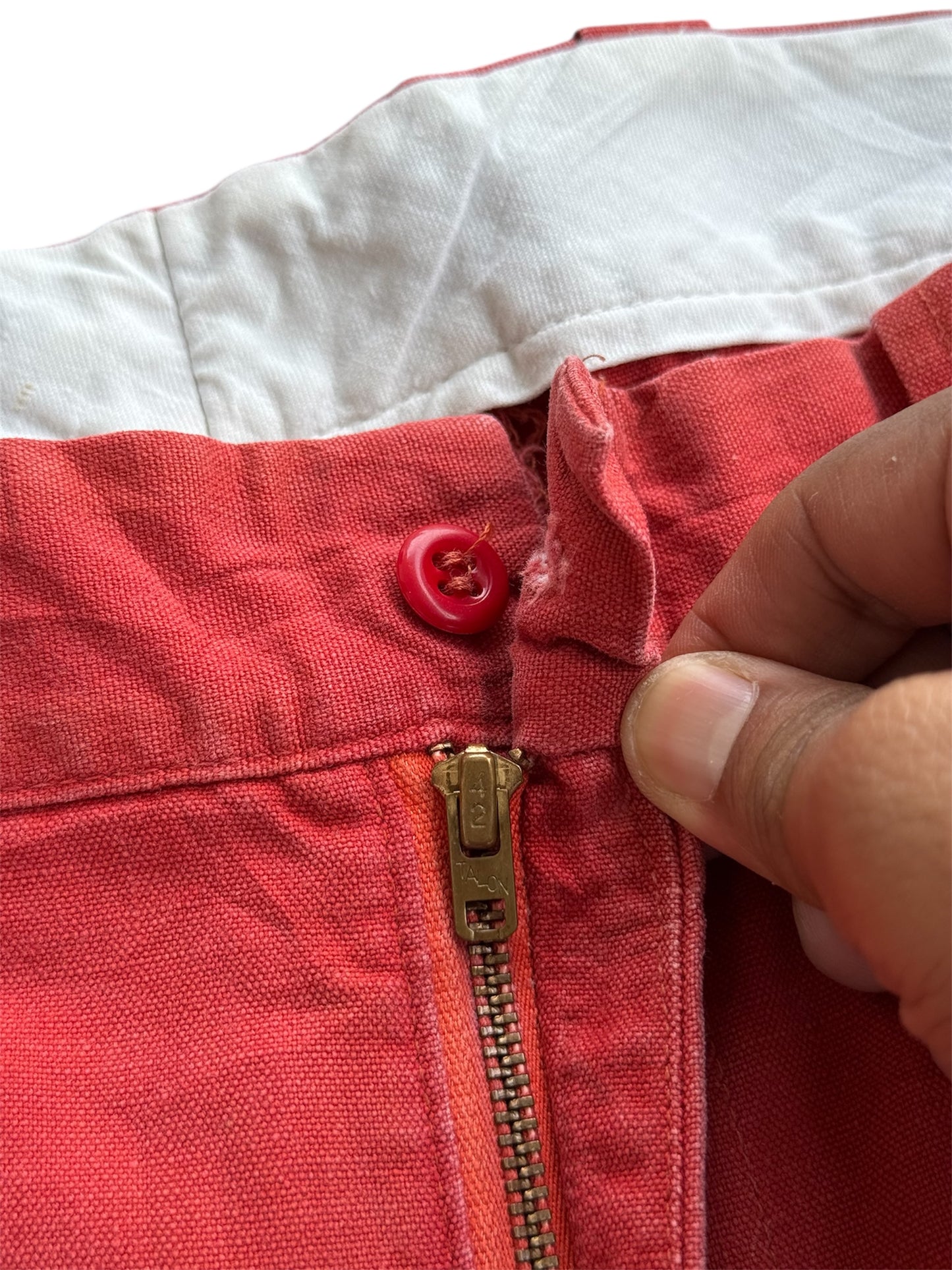 Vintage 1960s Murray’s Toggery Shop “Nantucket Reds” Cotton Chino