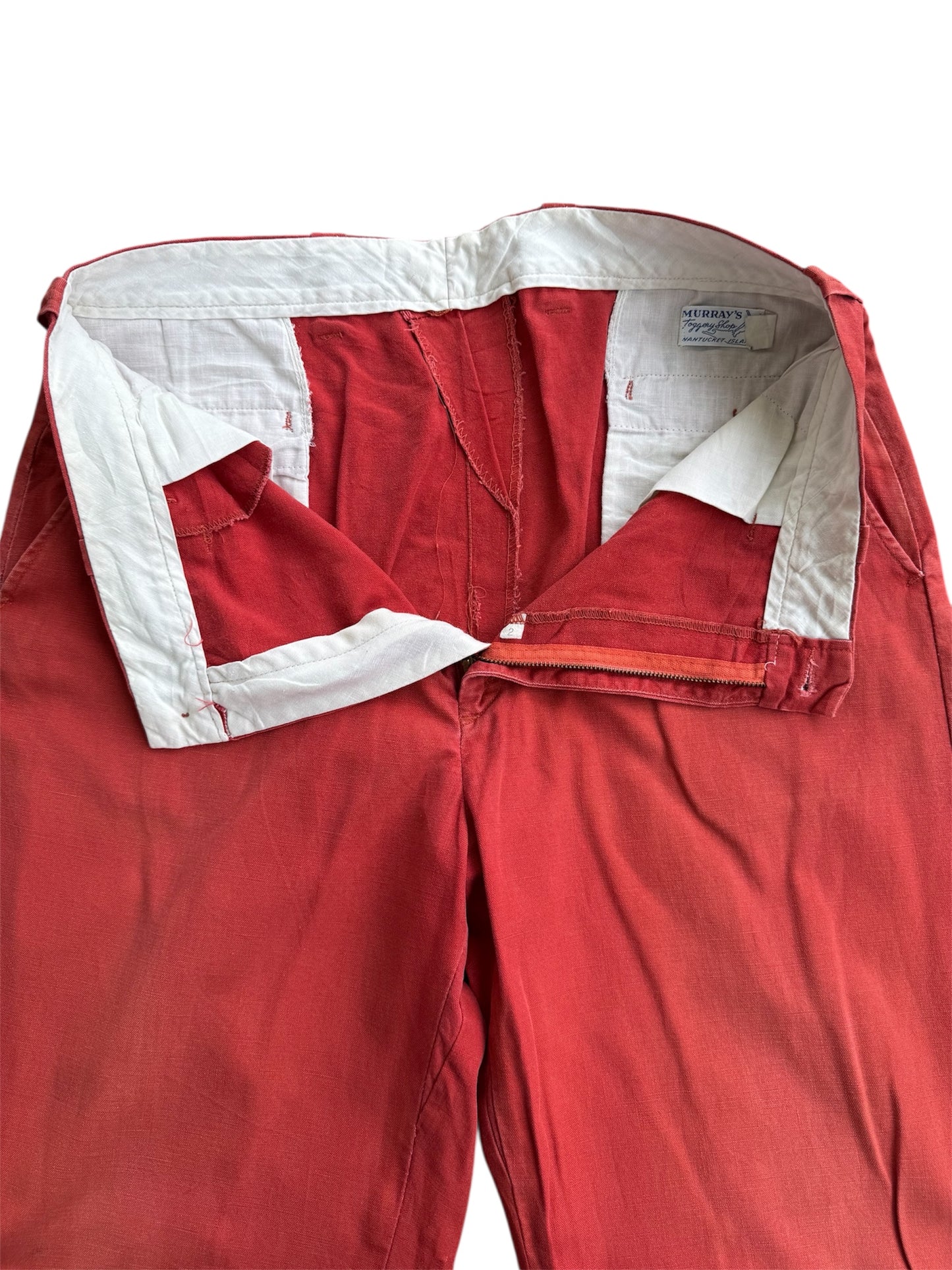 Vintage 1960s Murray’s Toggery Shop “Nantucket Reds” Cotton Chino
