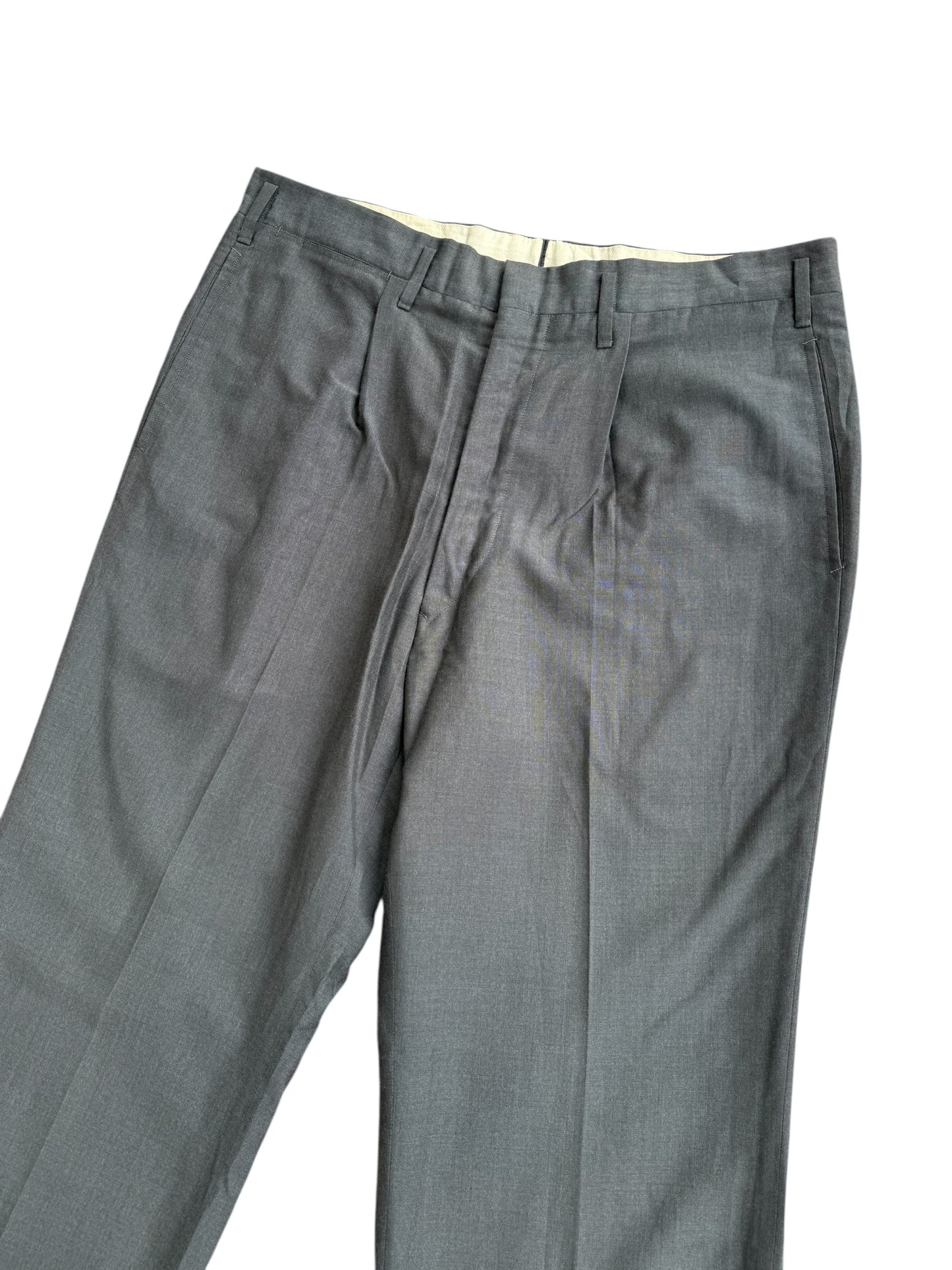 Vintage 1950s Japanese Tailored Sharkskin Trousers