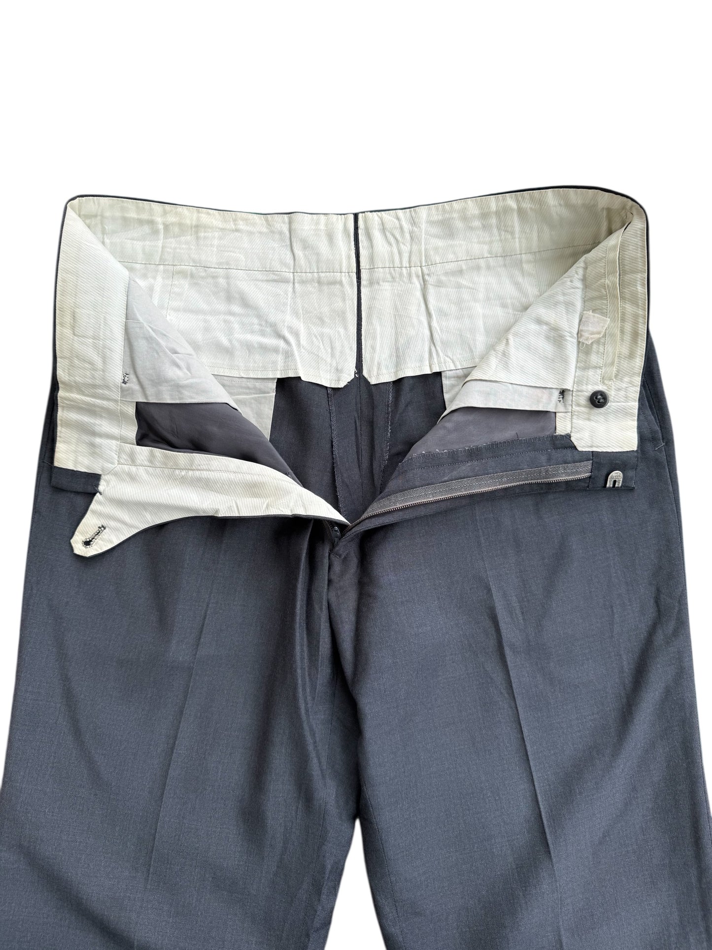 Vintage 1950s Japanese Tailored Sharkskin Trousers