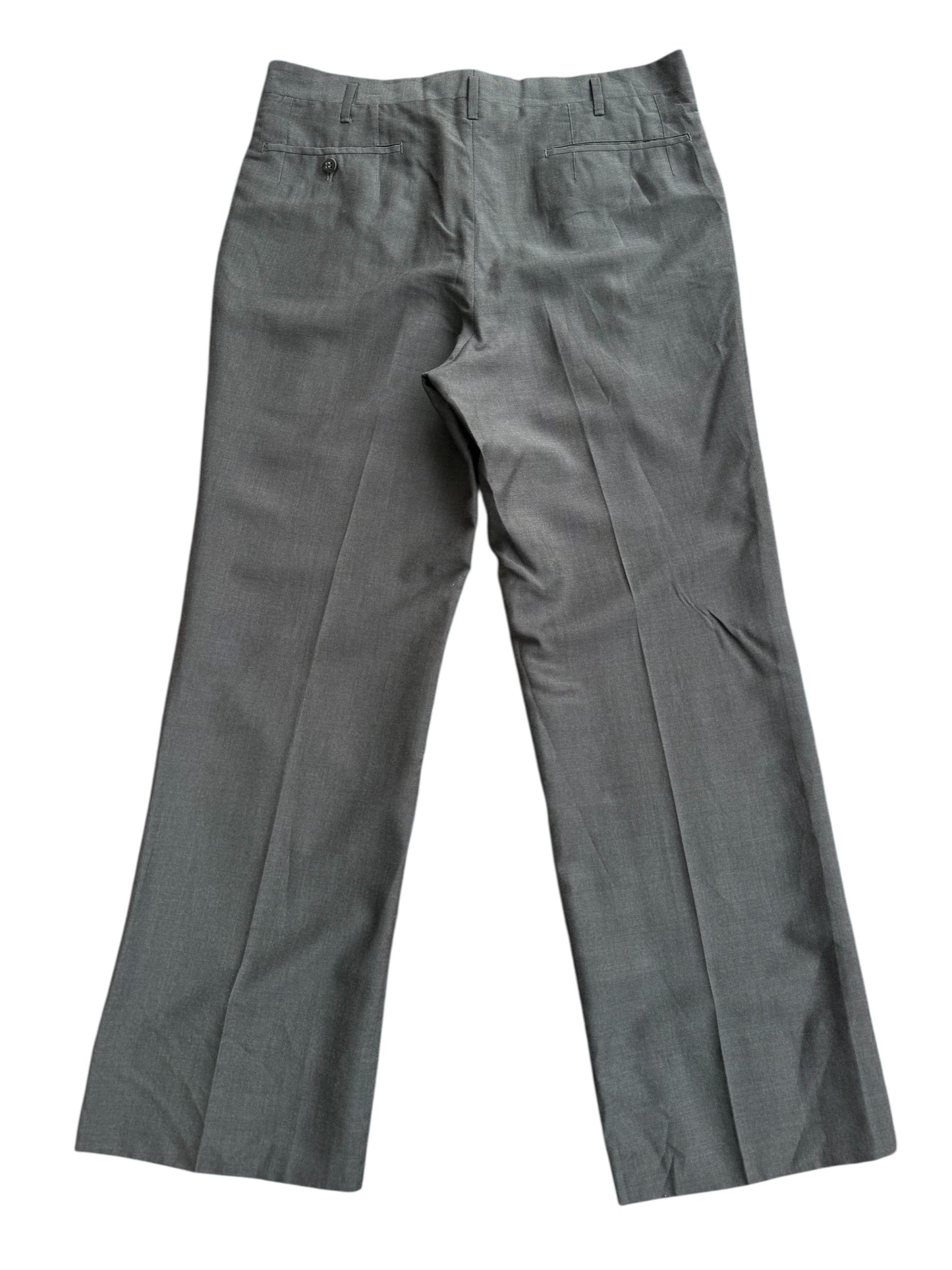 Vintage 1950s Japanese Tailored Sharkskin Trousers