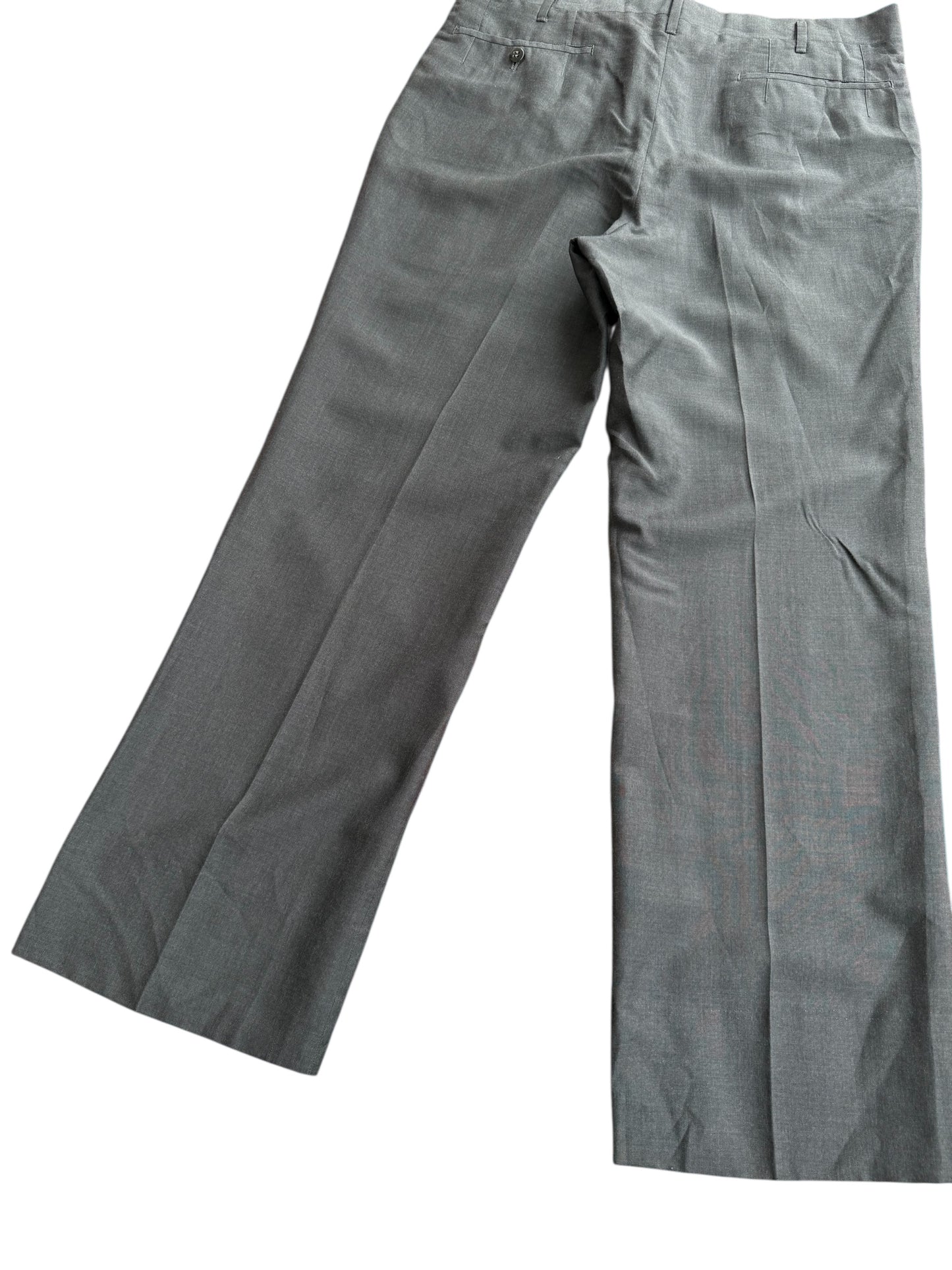 Vintage 1950s Japanese Tailored Sharkskin Trousers