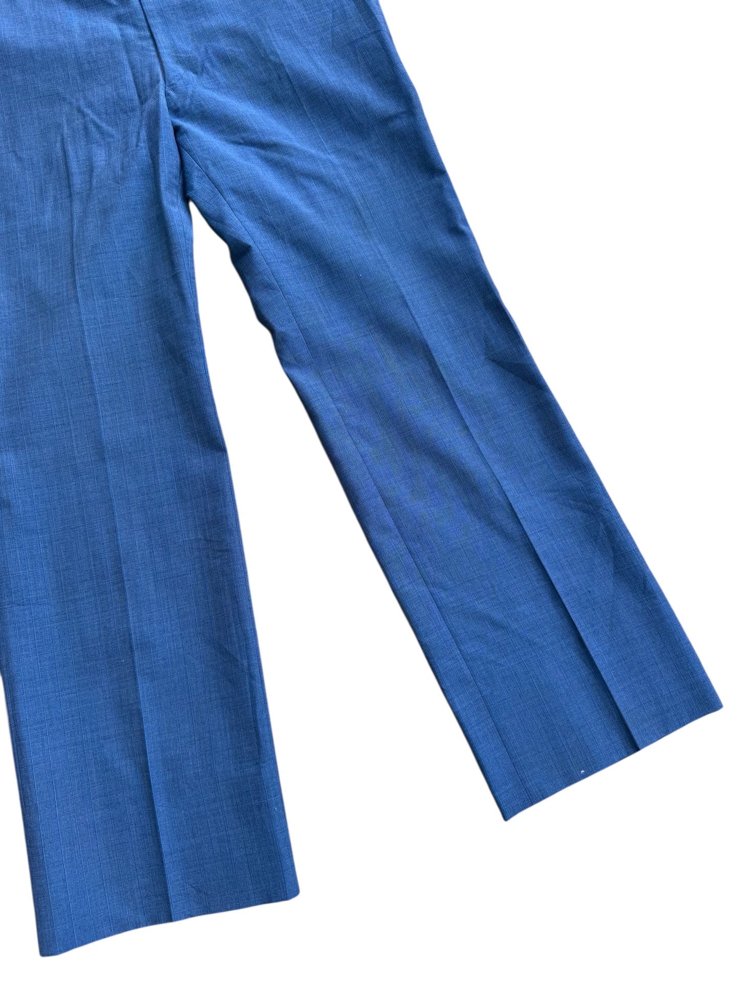 Vintage 1960s European Sky Blue Wool Trousers