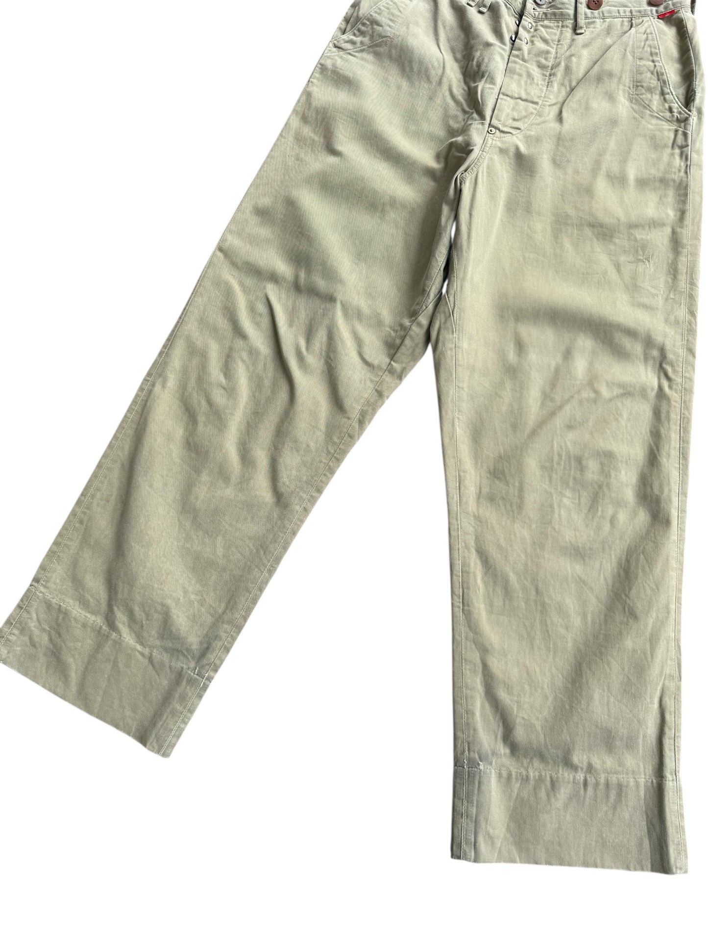 Anachronorm Japanese Workwear Trousers Repro 1930s Military Style