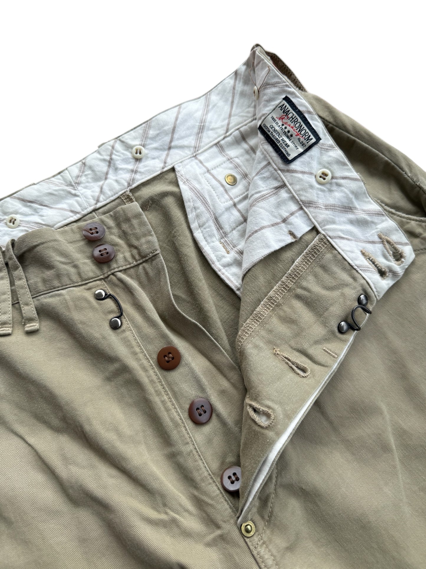 Anachronorm Japanese Workwear Trousers Repro 1930s Military Style