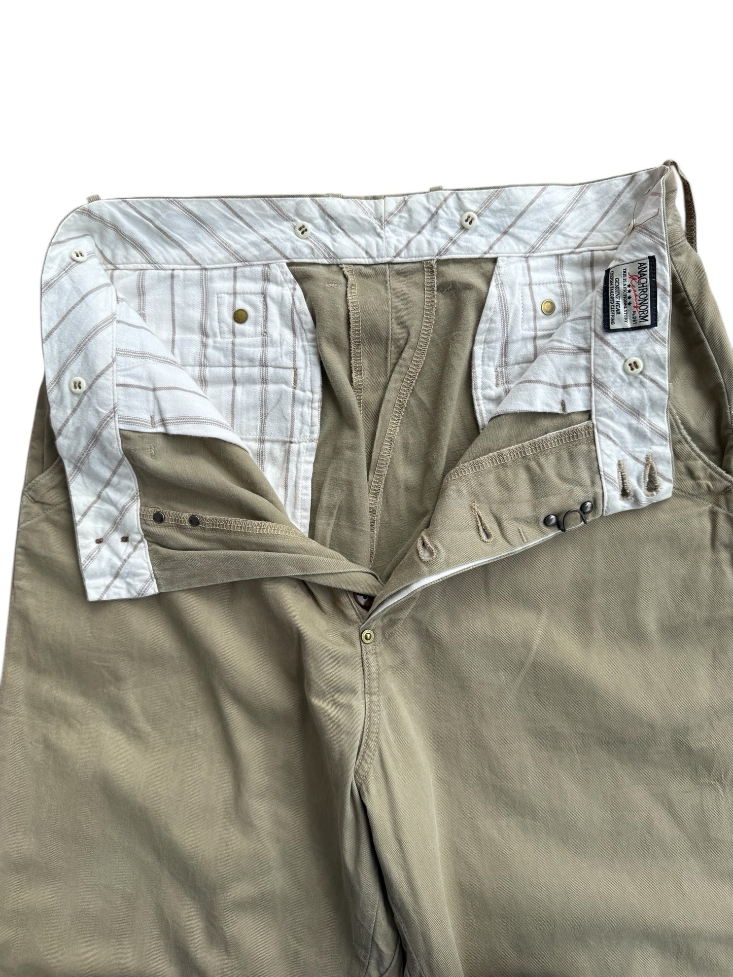 Anachronorm Japanese Workwear Trousers Repro 1930s Military Style