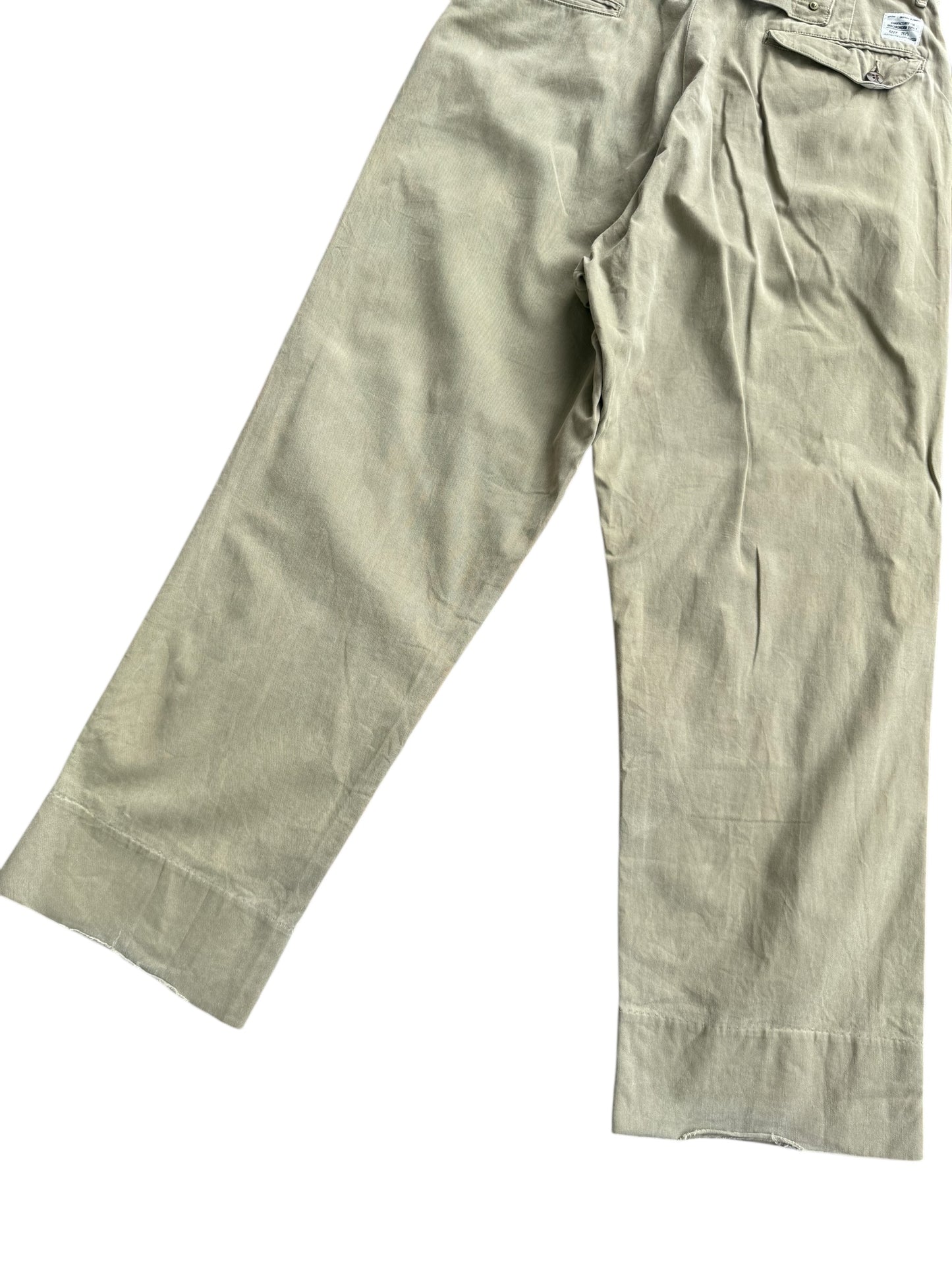 Anachronorm Japanese Workwear Trousers Repro 1930s Military Style