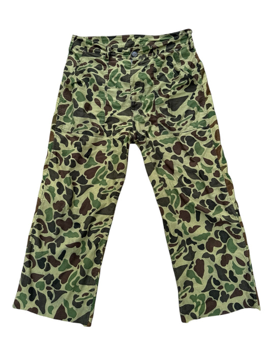 Vintage Duck Hunter Camo Poplin Pants