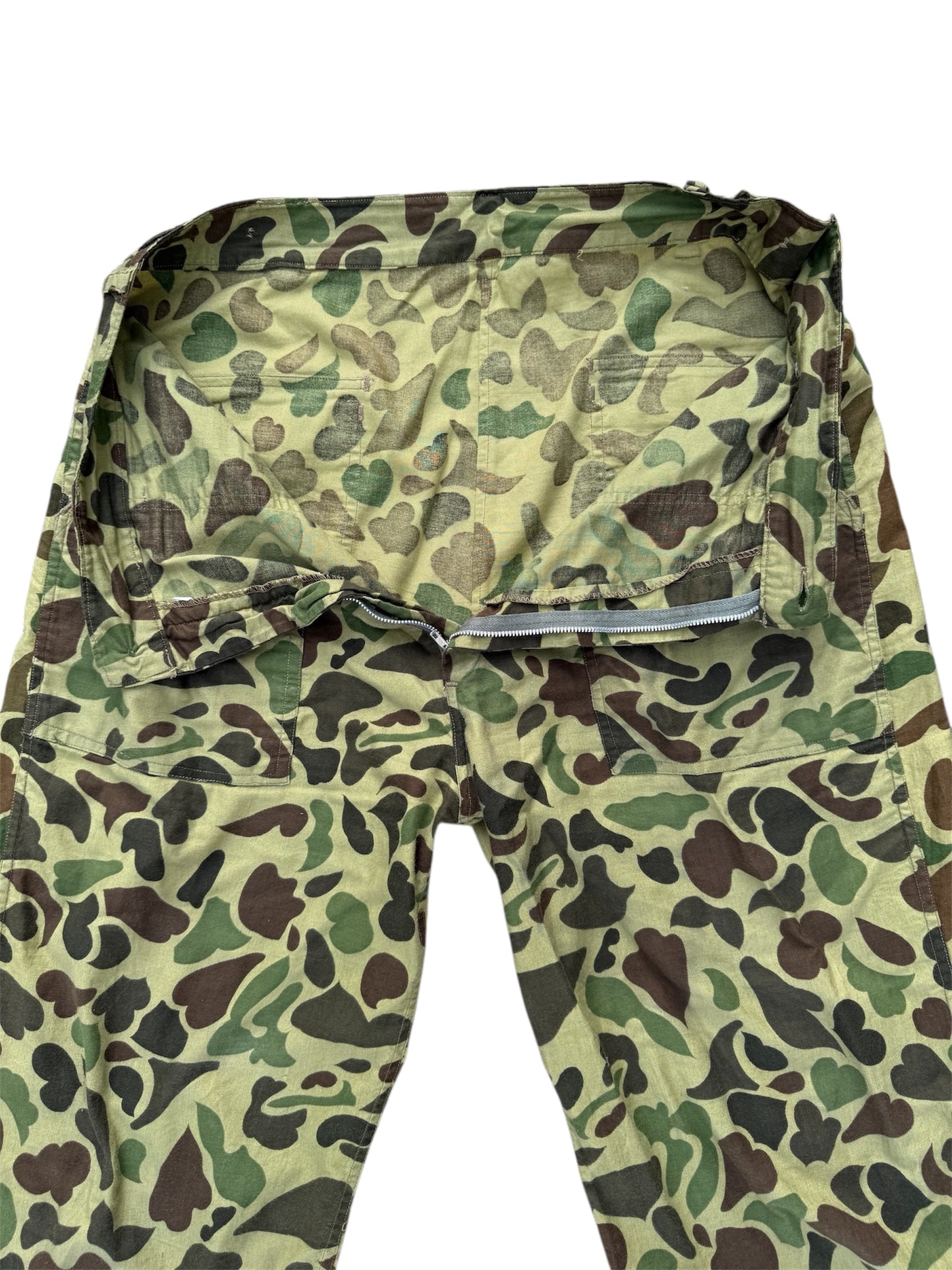 Vintage Duck Hunter Camo Poplin Pants