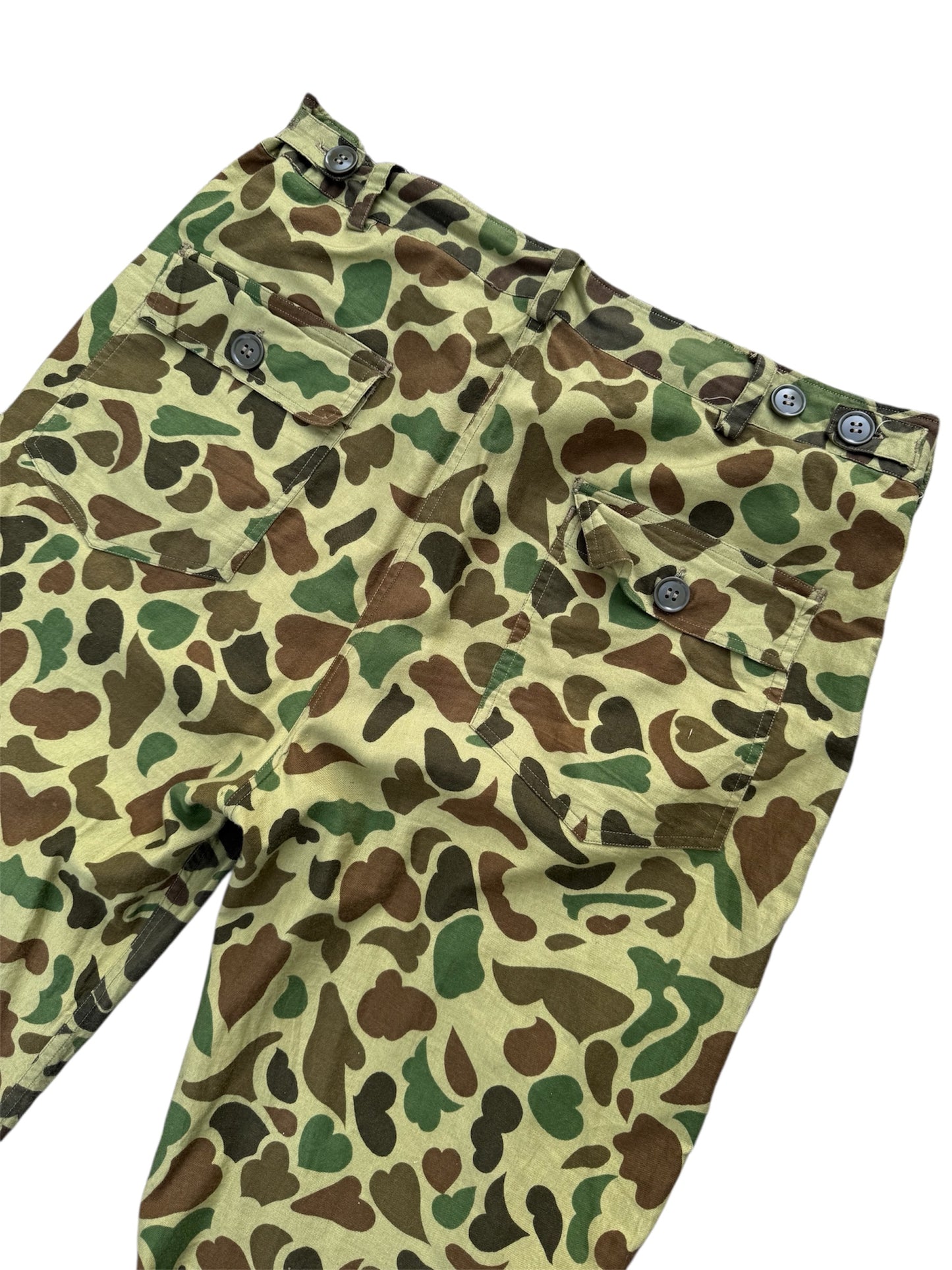 Vintage Duck Hunter Camo Poplin Pants