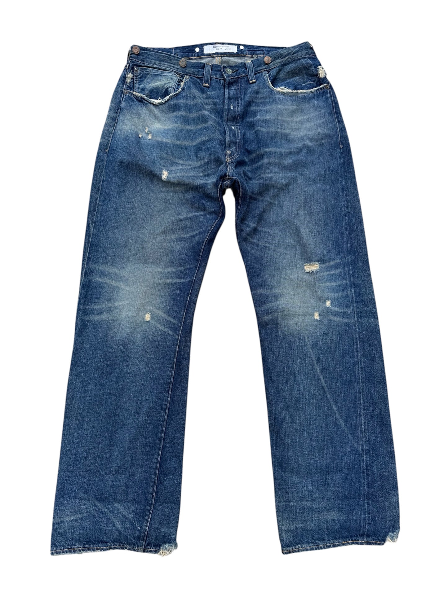 Levi’s 501XX Limited Edition Selvedge Jeans (No. 616/1577, 1947 Model Inspired)