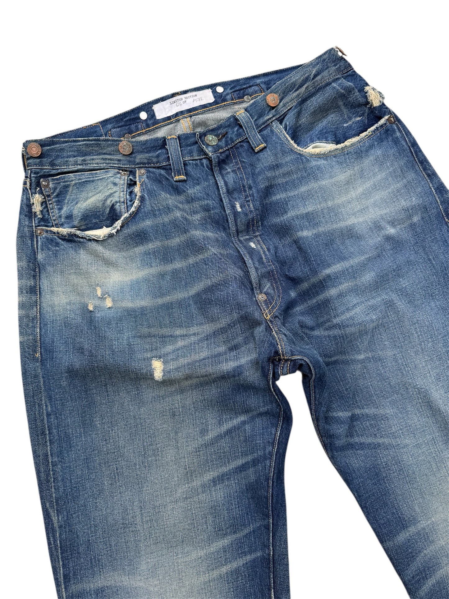 Levi’s 501XX Limited Edition Selvedge Jeans (No. 616/1577, 1947 Model Inspired)