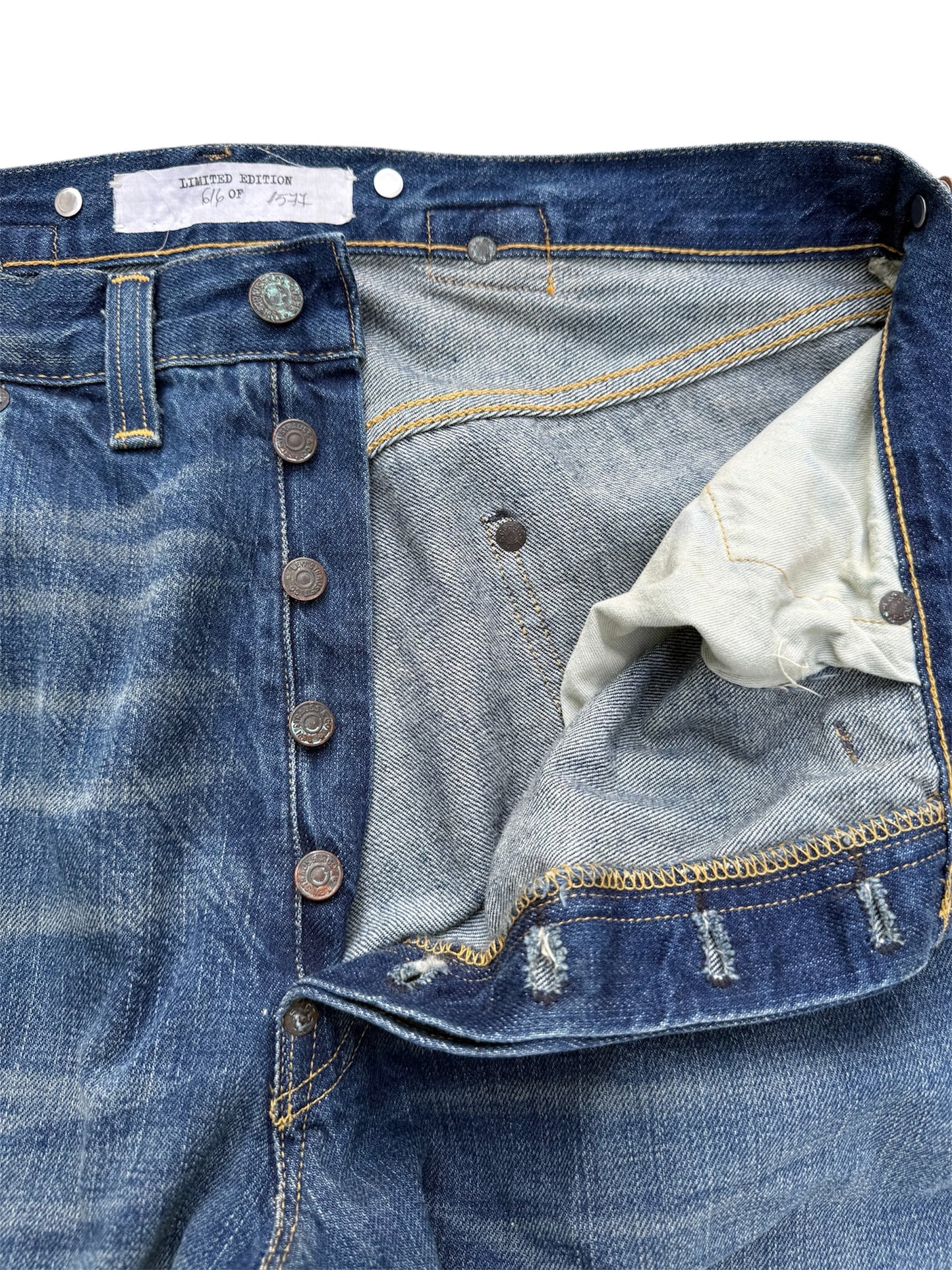Levi’s 501XX Limited Edition Selvedge Jeans (No. 616/1577, 1947 Model Inspired)