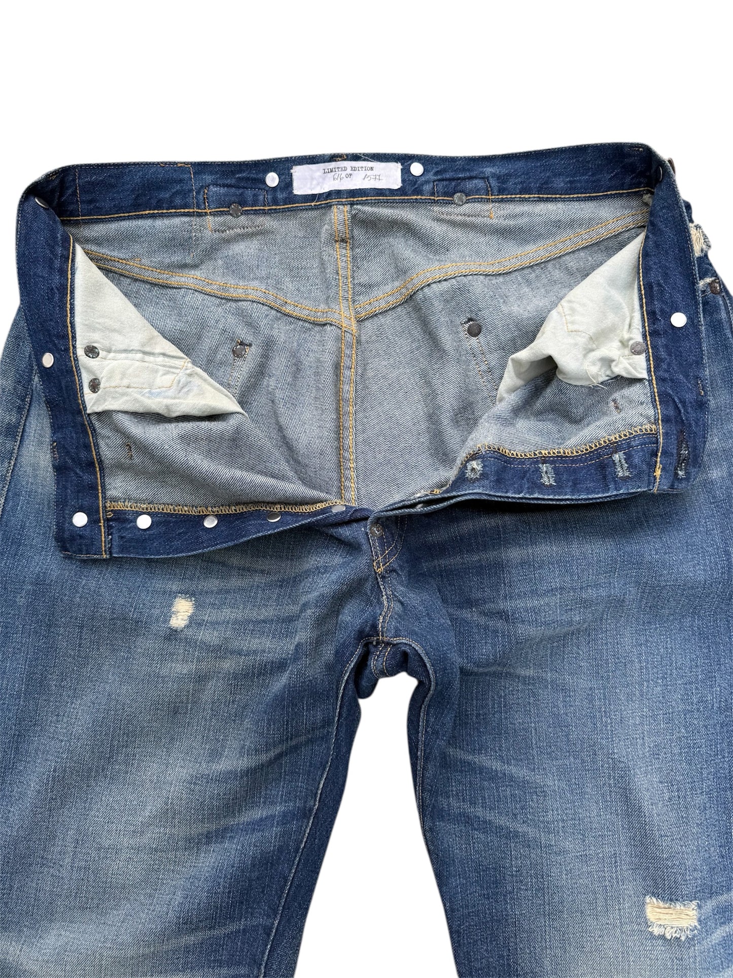 Levi’s 501XX Limited Edition Selvedge Jeans (No. 616/1577, 1947 Model Inspired)