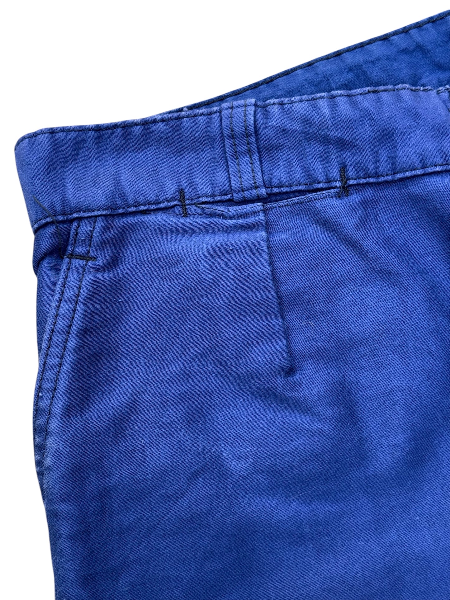 Vintage 1940s–50s Mont Kemmel French Workwear Pants Indigo Bleu de Travail