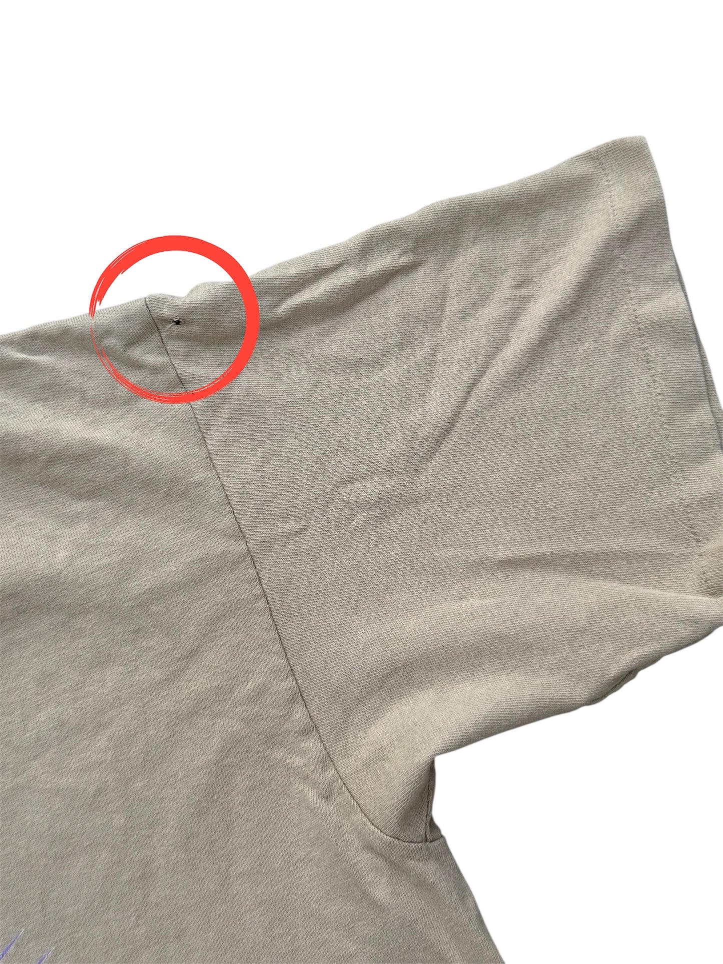 Vintage 90s Tribal Gear Graffiti Tee Flame Spray Can Graphic Streetwear Made in USA