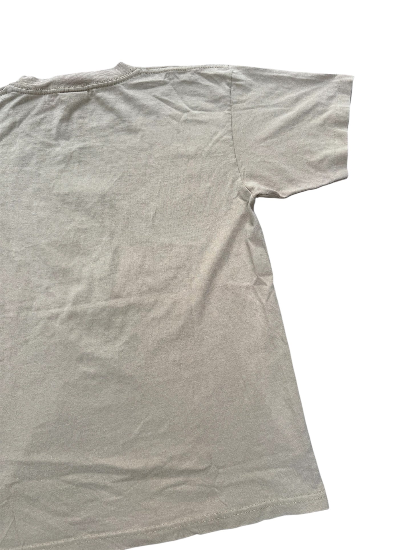 Vintage 90s Tribal Gear Graffiti Tee Flame Spray Can Graphic Streetwear Made in USA