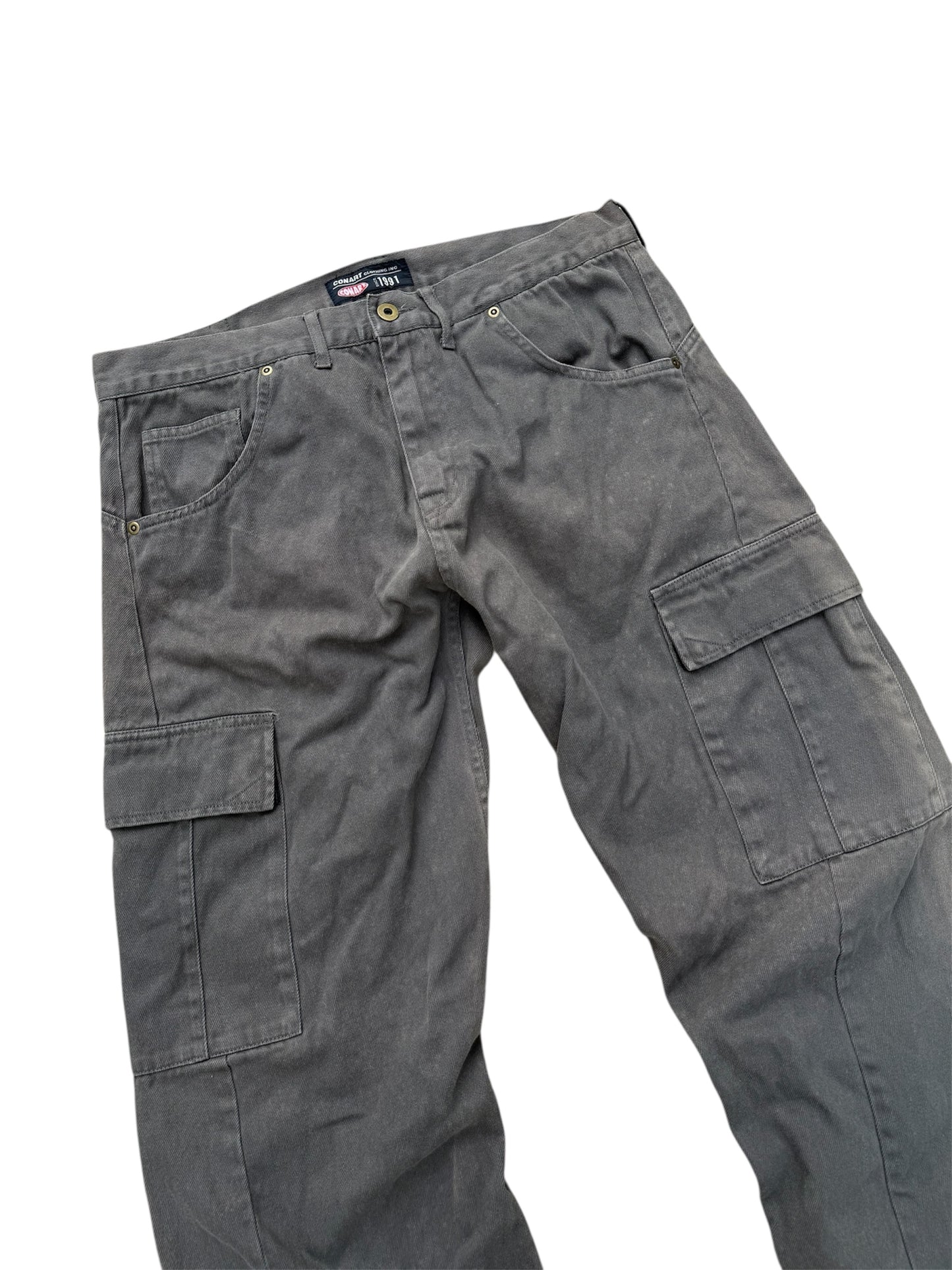 Vintage Y2K CONART Graffiti Streetwear Cargo Pants