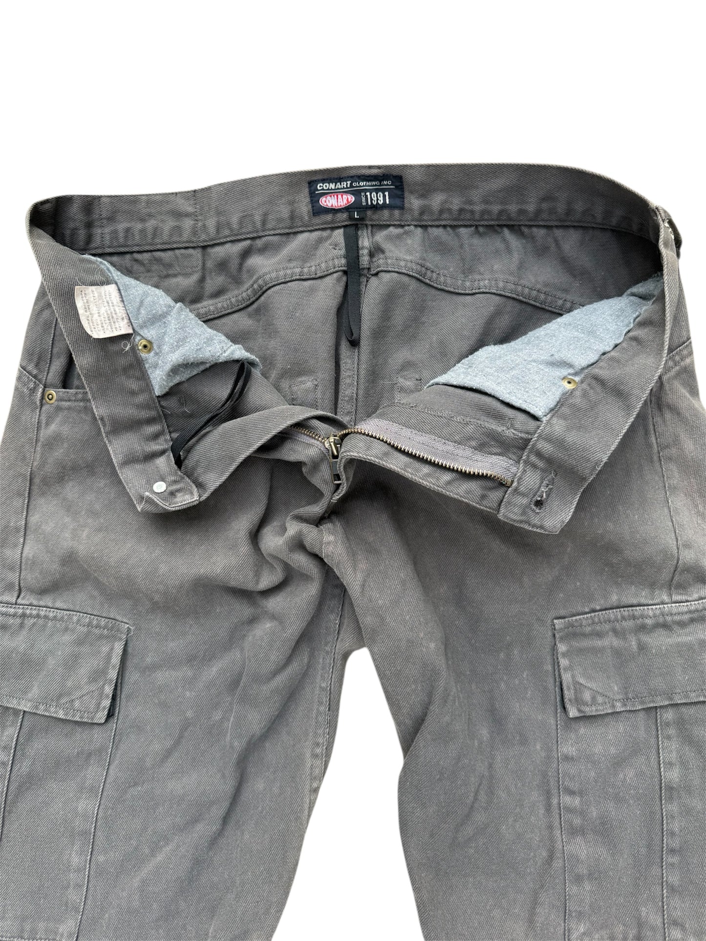 Vintage Y2K CONART Graffiti Streetwear Cargo Pants