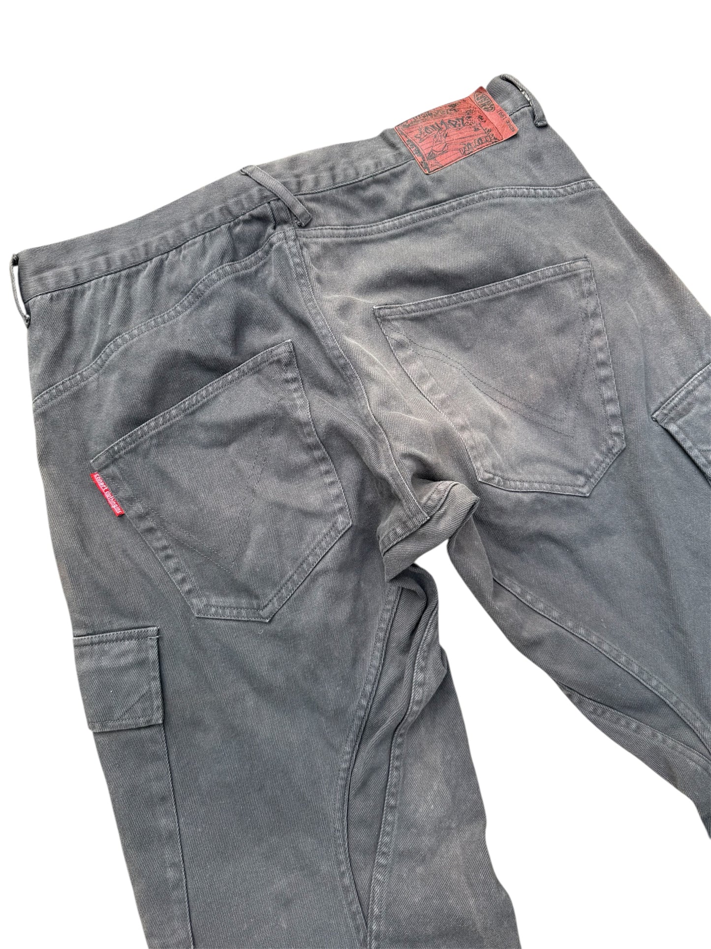 Vintage Y2K CONART Graffiti Streetwear Cargo Pants