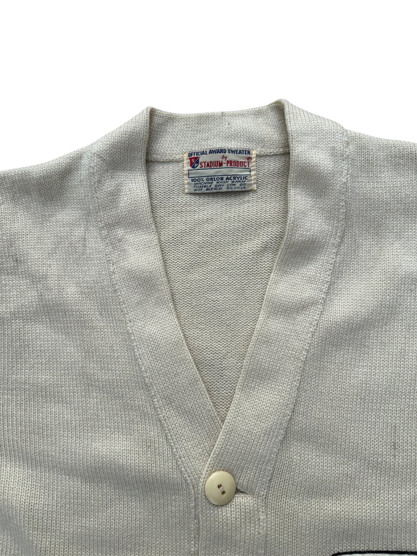 Vintage 1960s-70s Stadium Product Varsity Award Cardigan