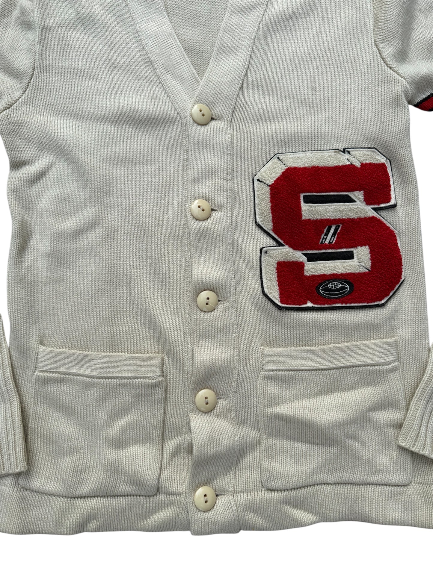 Vintage 1960s-70s Stadium Product Varsity Award Cardigan