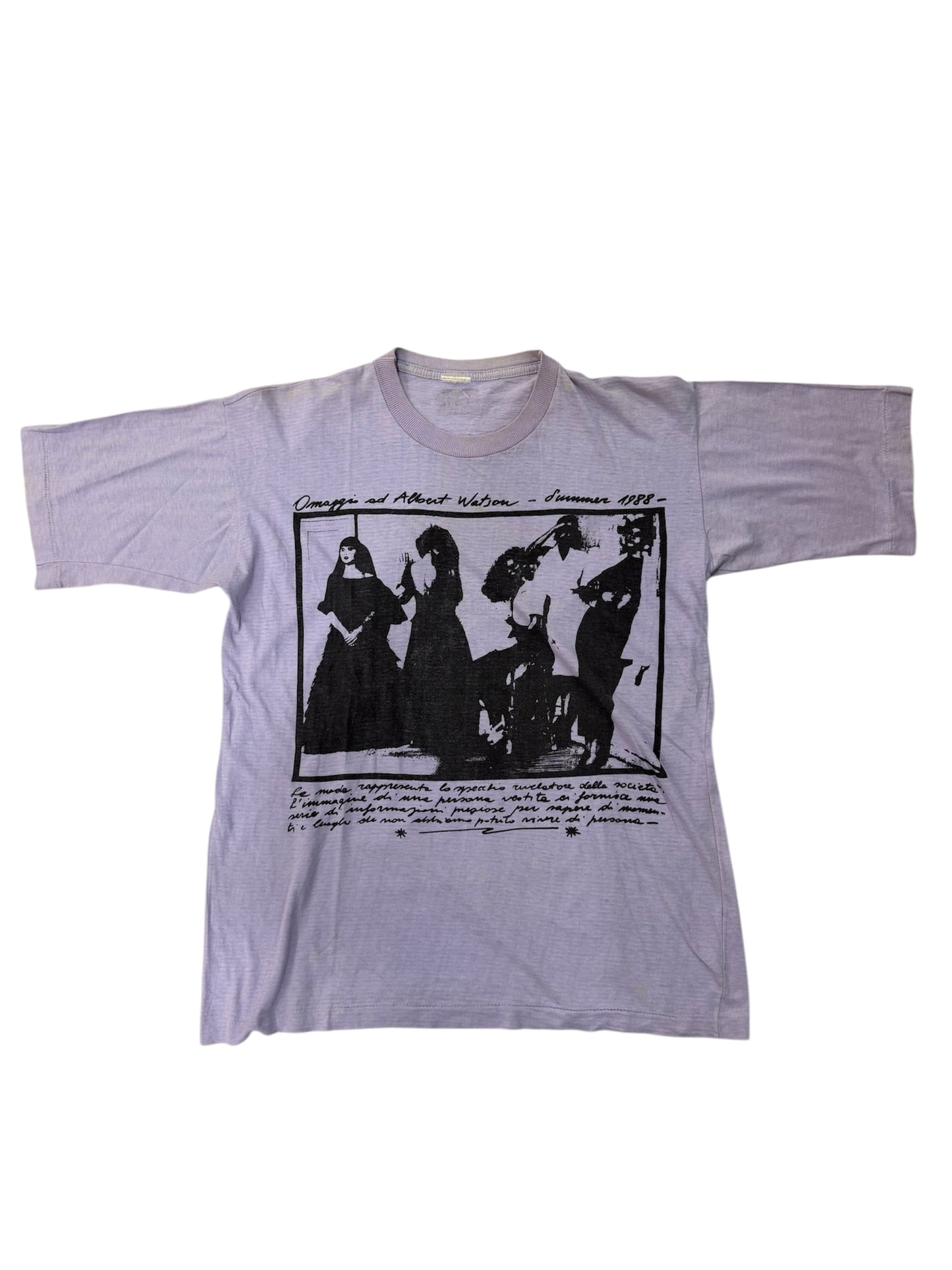 Vintage “Omaggio ad Albert Watson – Summer 1988” Tee