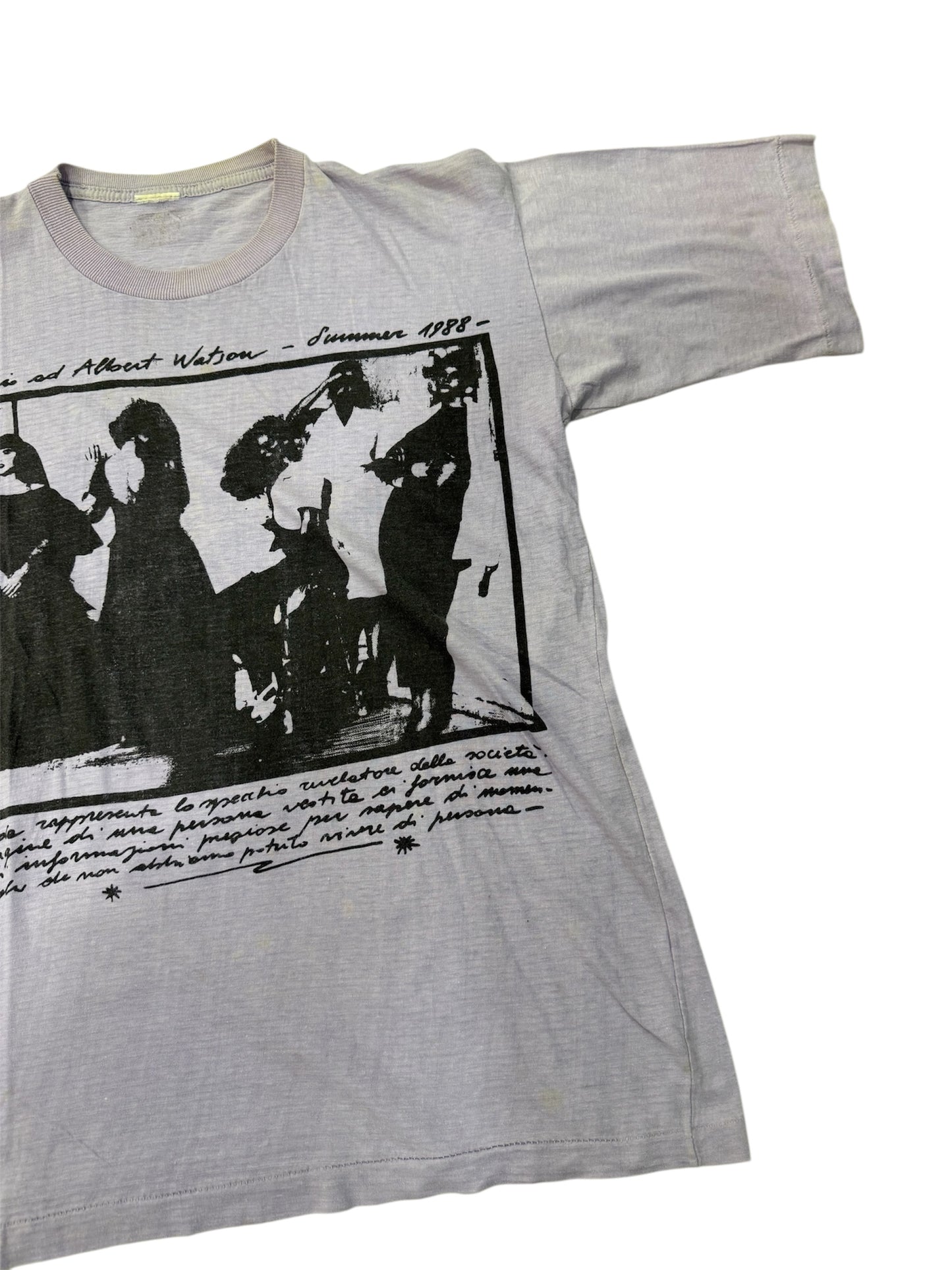 Vintage “Omaggio ad Albert Watson – Summer 1988” Tee