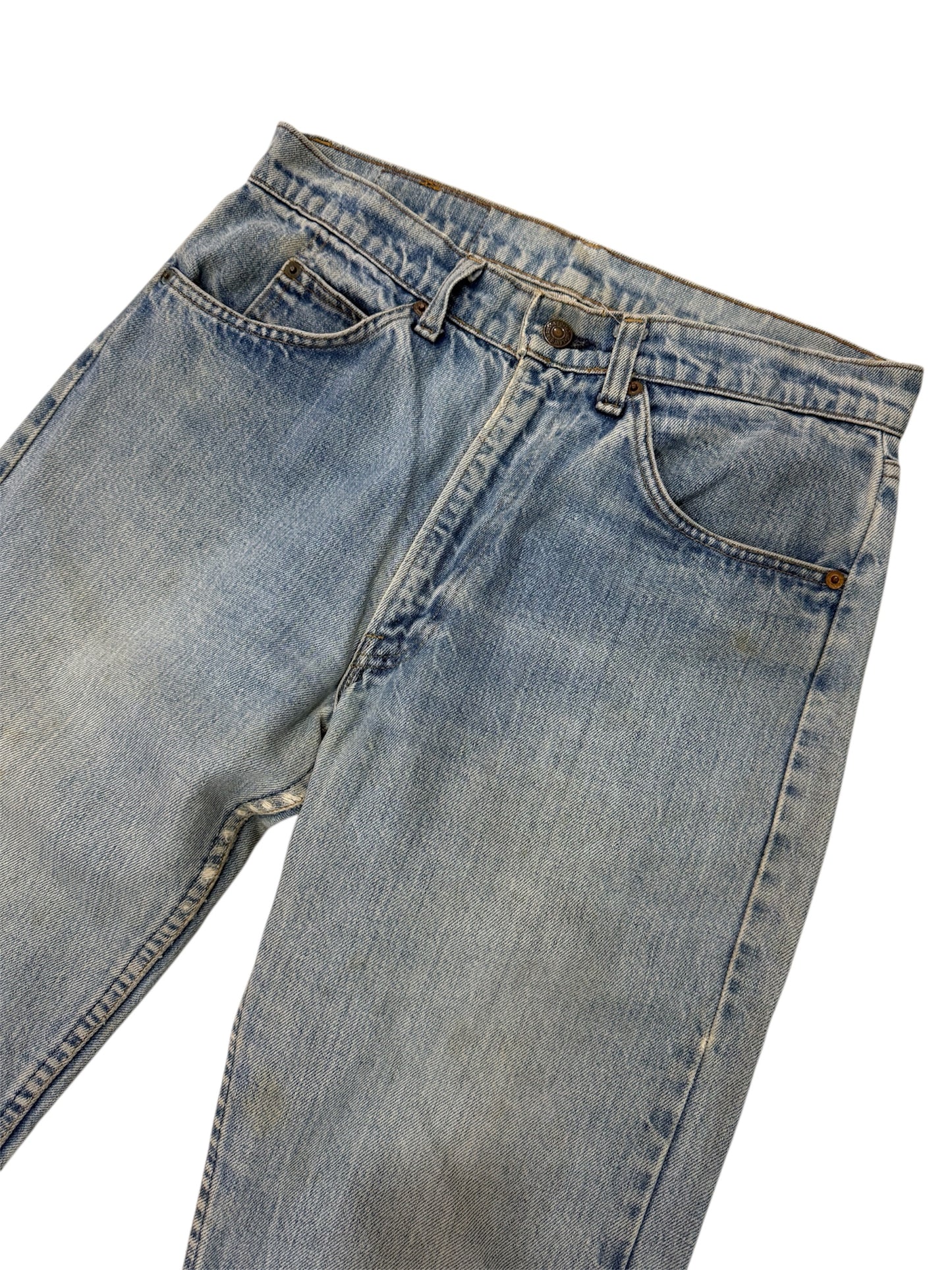 Vintage 1980s Levis 505 Orange Tab Made In Usa