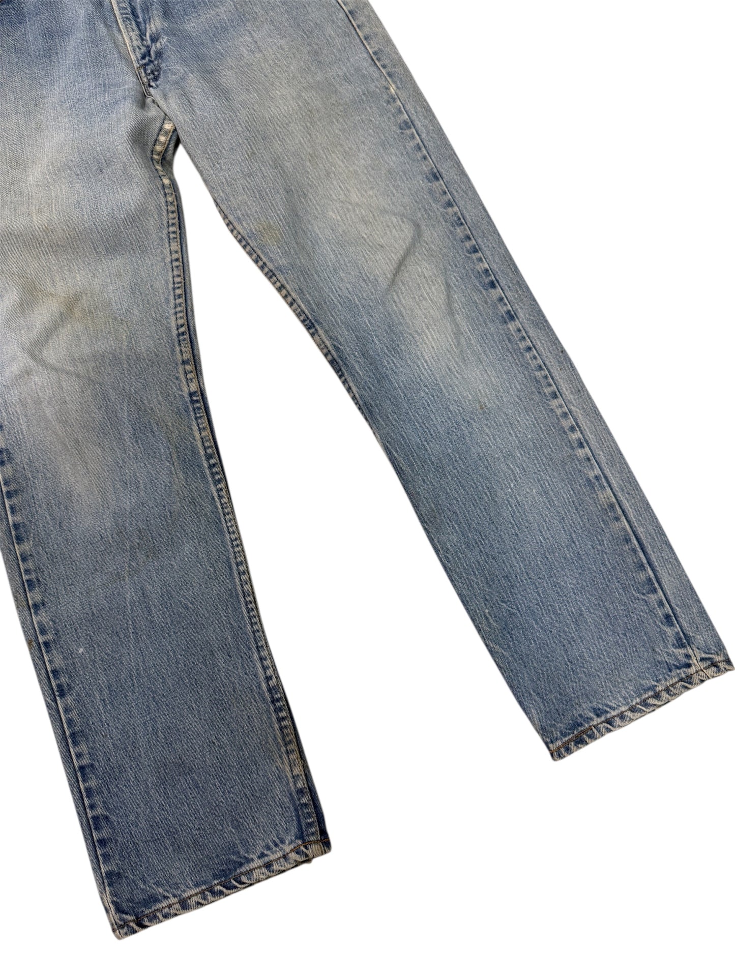 Vintage 1980s Levis 505 Orange Tab Made In Usa