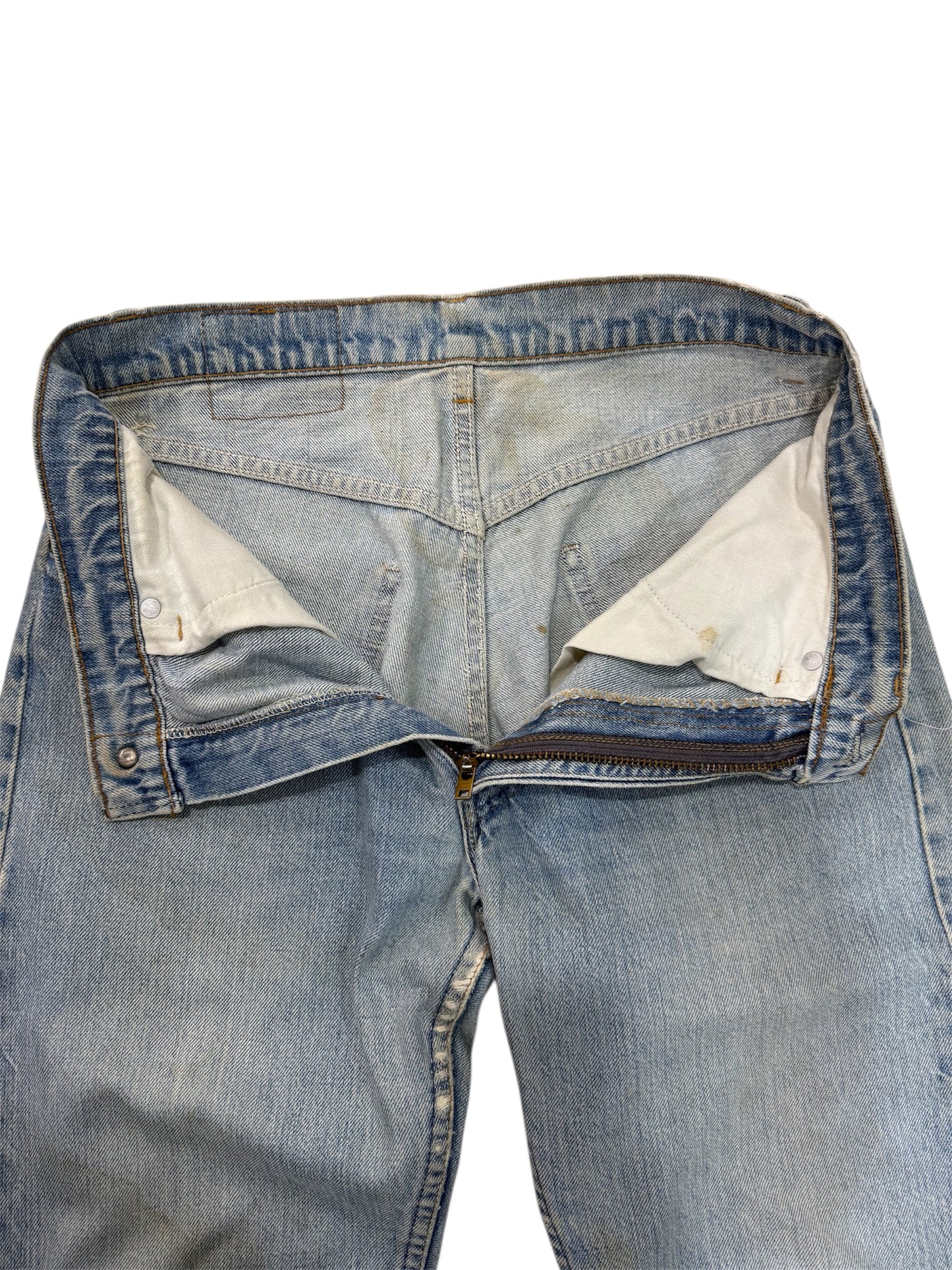 Vintage 1980s Levis 505 Orange Tab Made In Usa