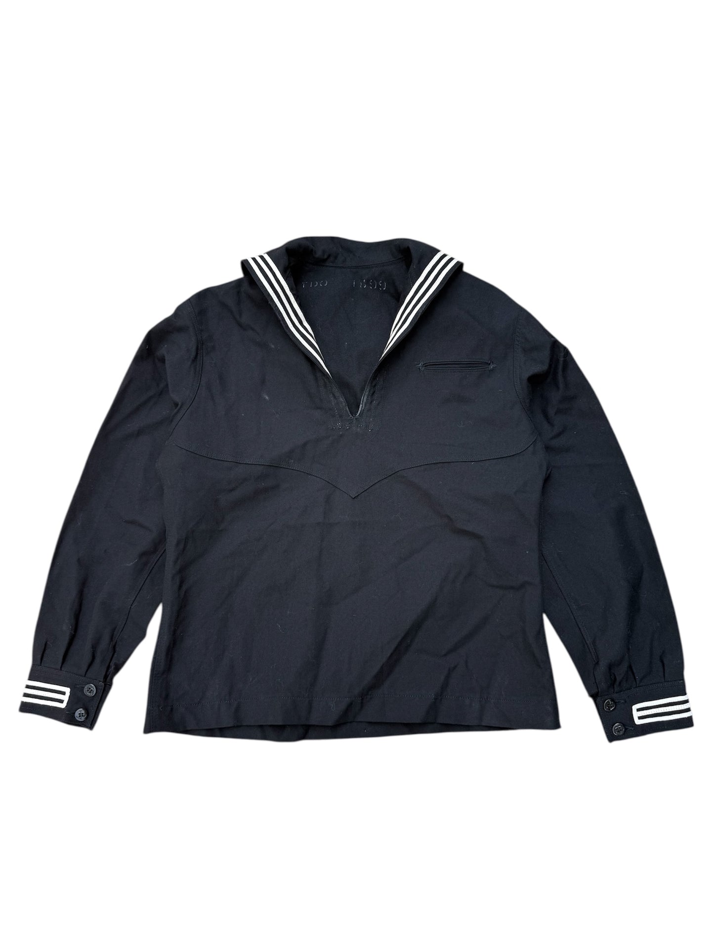 Vintage 1983 US Navy Dress Black Jumper