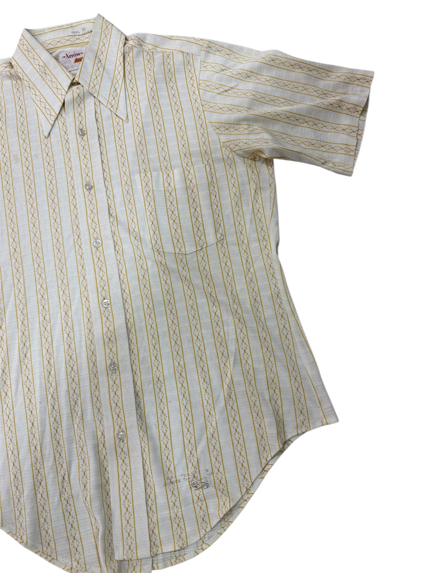 Vintage 1960s–70s Arrow Knits Short Sleeve Shirt