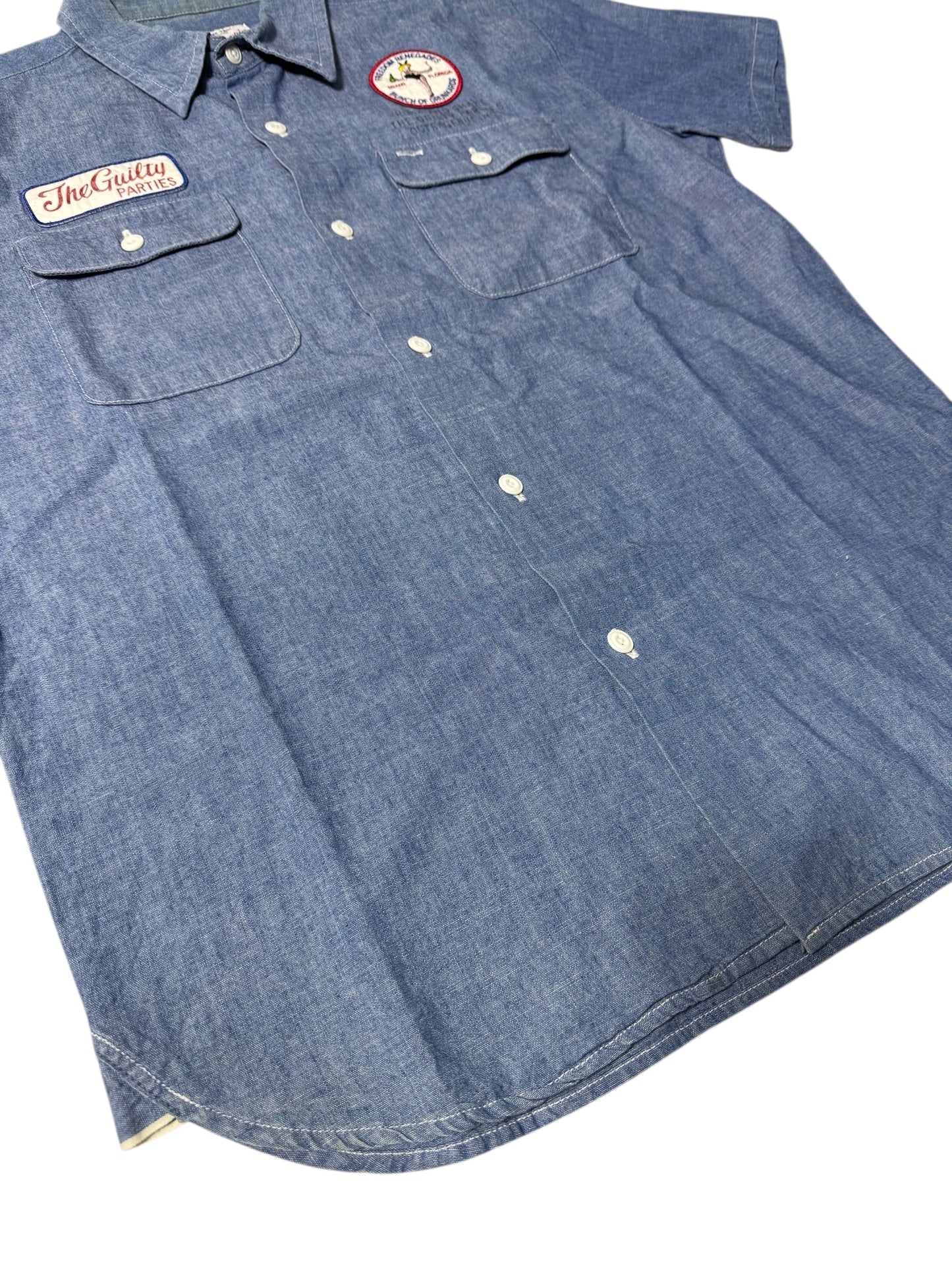 Wacko Maria The Guilty Parties Selvedge Chambray Work Shirt