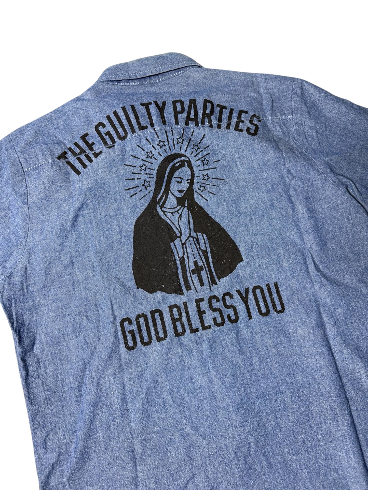 Wacko Maria The Guilty Parties Selvedge Chambray Work Shirt